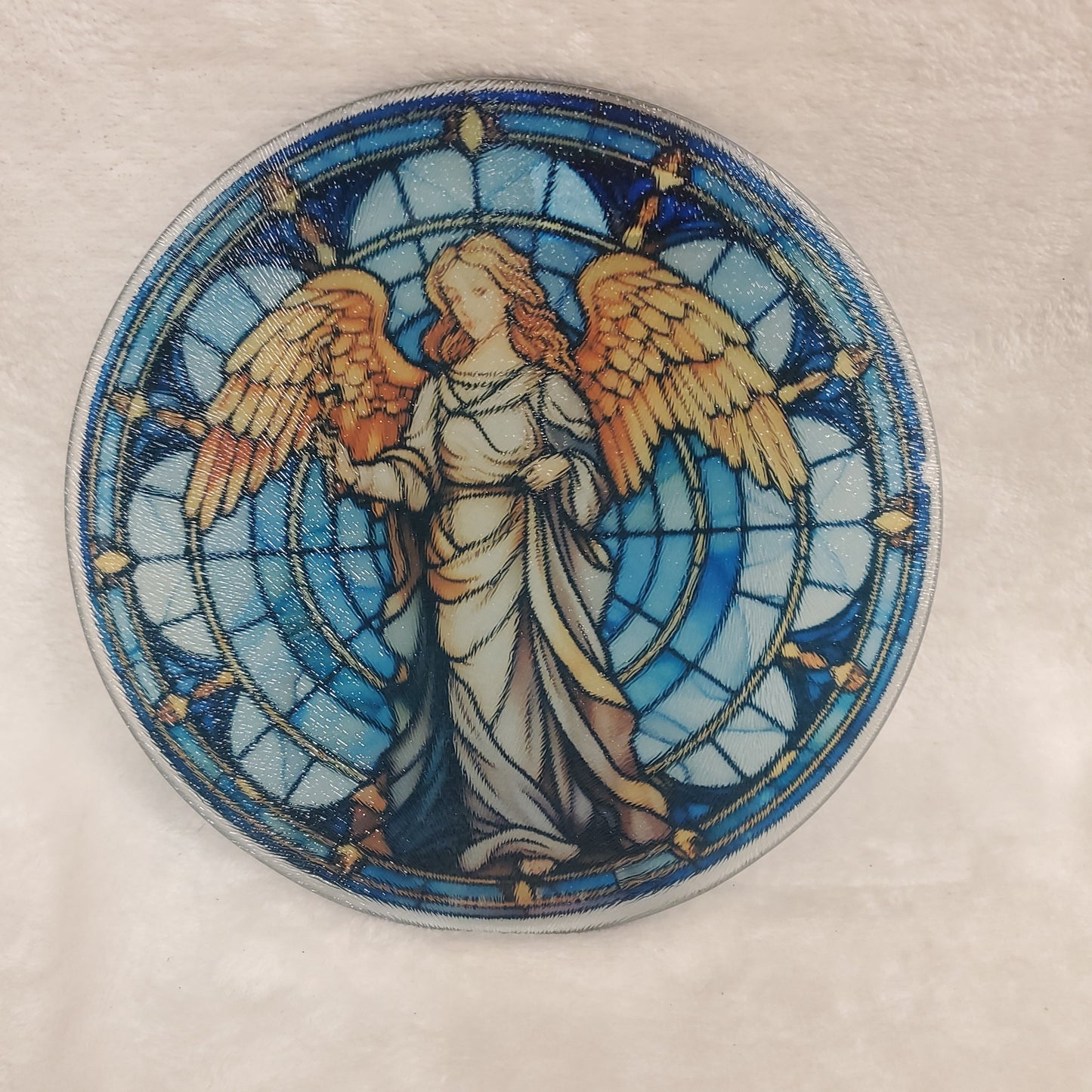 Stained Glass Cutting Board by Flightline