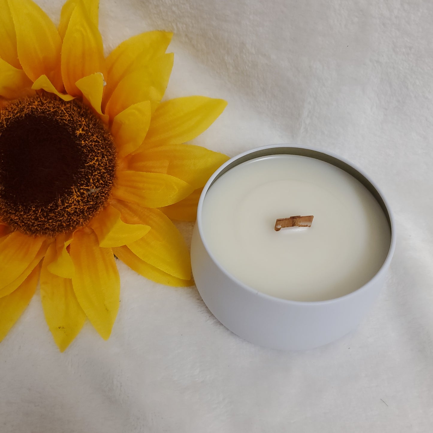 Wooden Wick Soy Candles by Earthen Charms