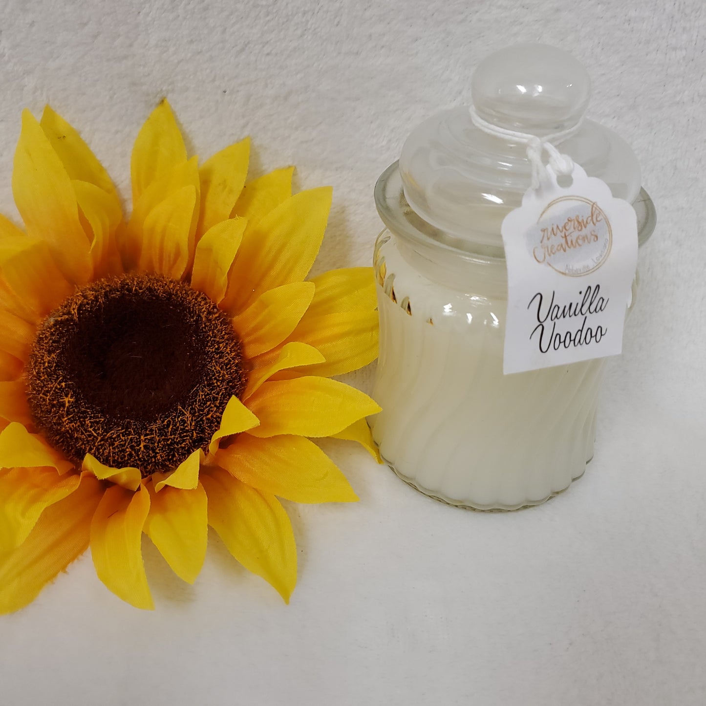 Luxury Wax Candles - Glass Jar with Lid