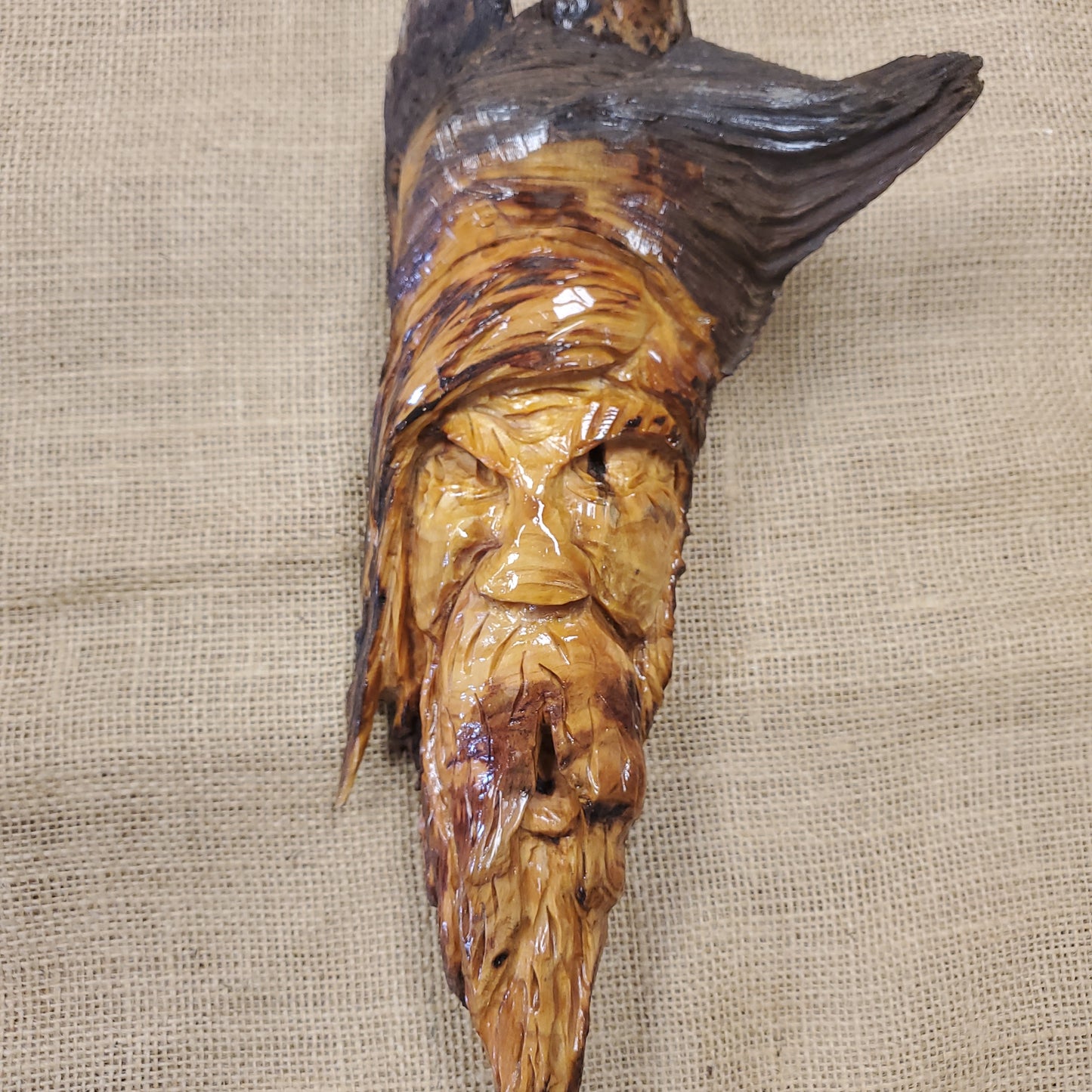 Large Asymmetrical Wood Carvings