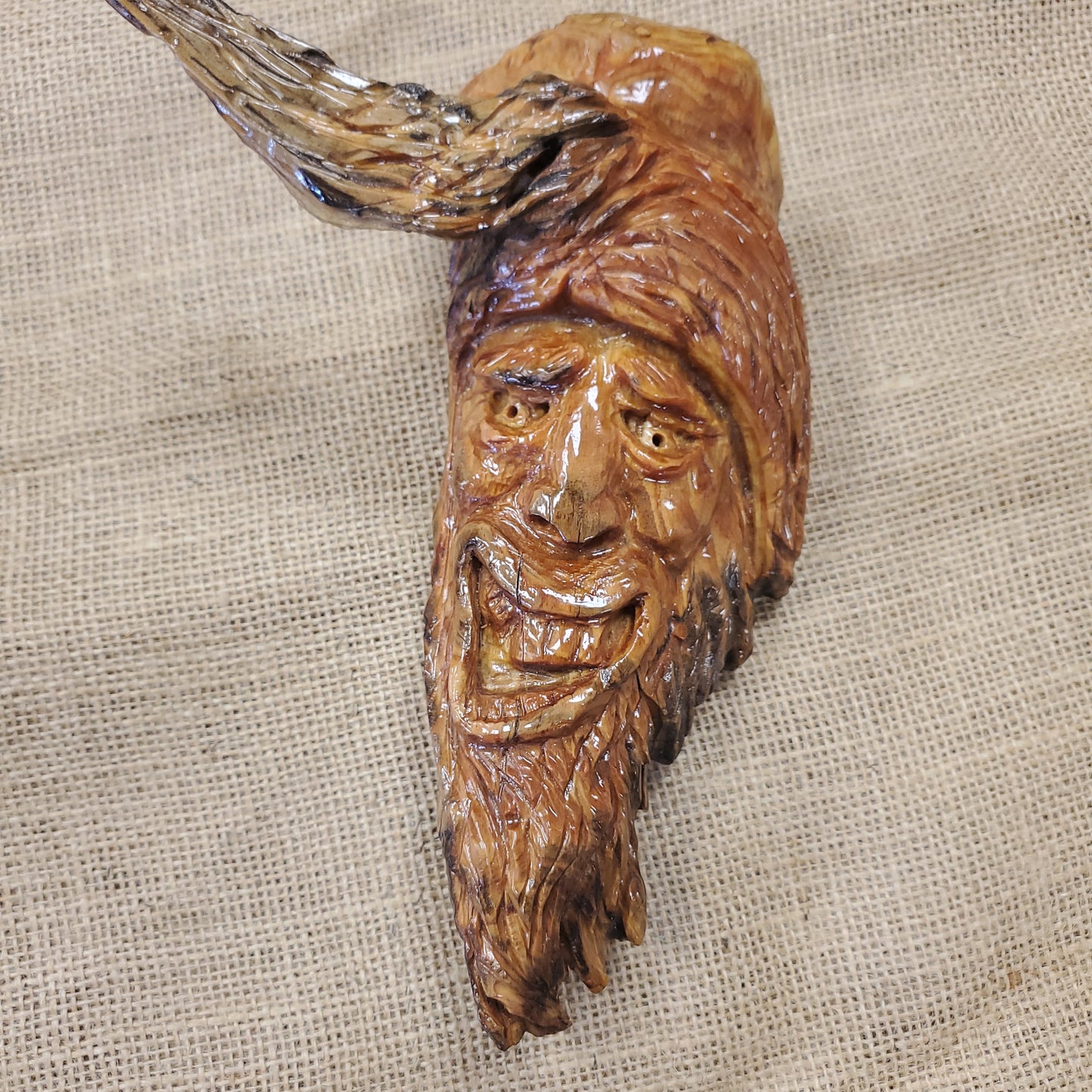 Large Asymmetrical Wood Carvings