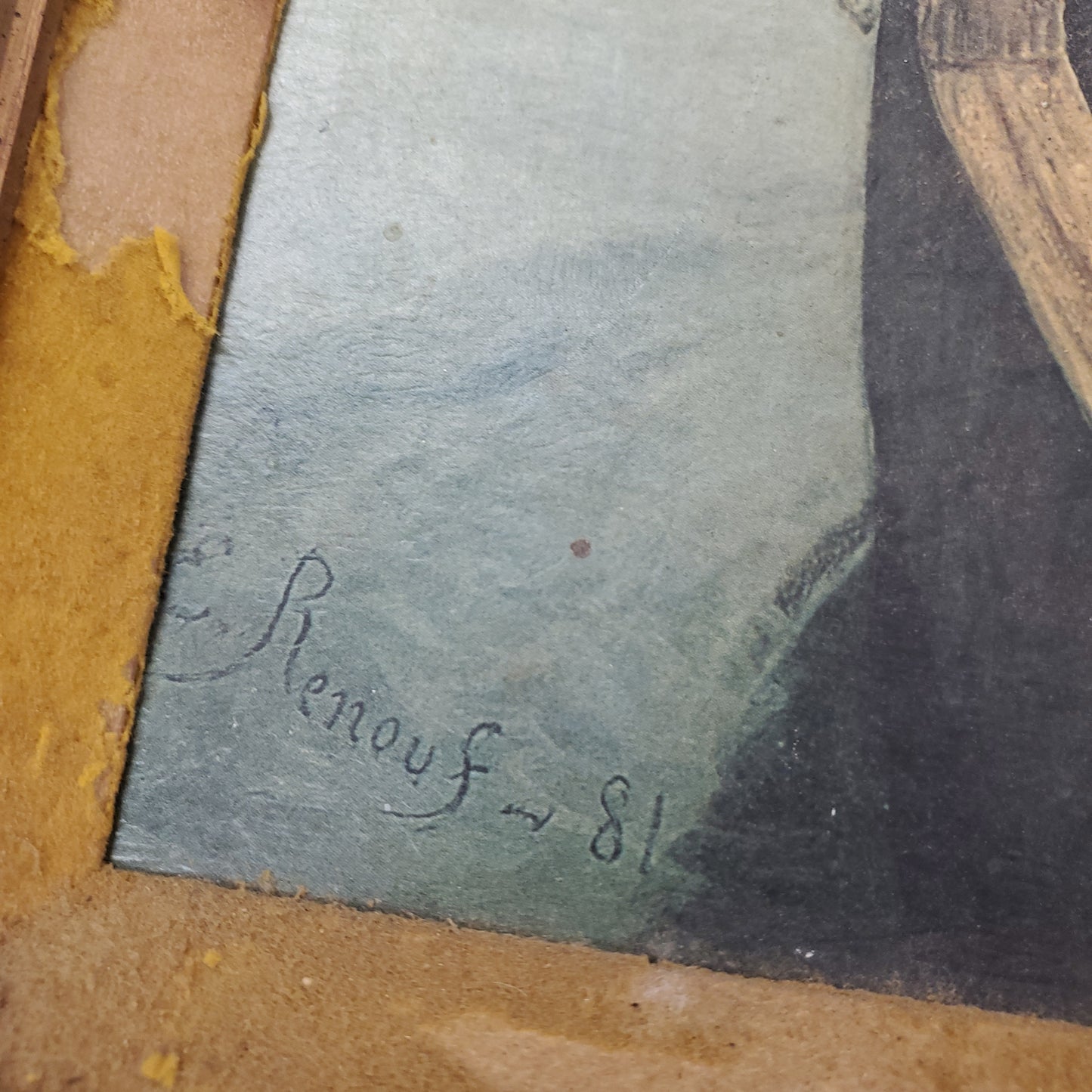 Helping Hands 1881 Print by Emile Renouf