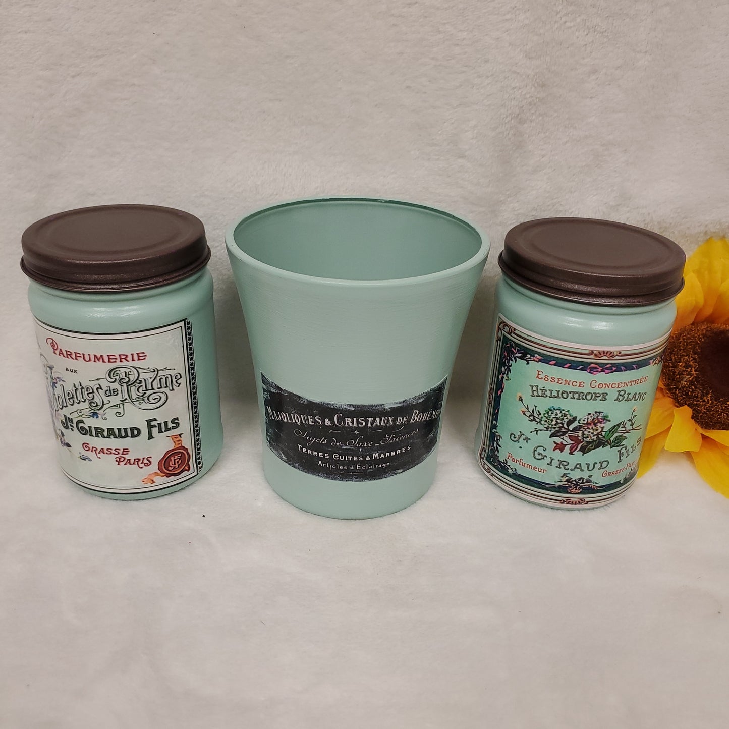 Rustic Kitchen Display (set of 3) Vintage Inspired Table Decor