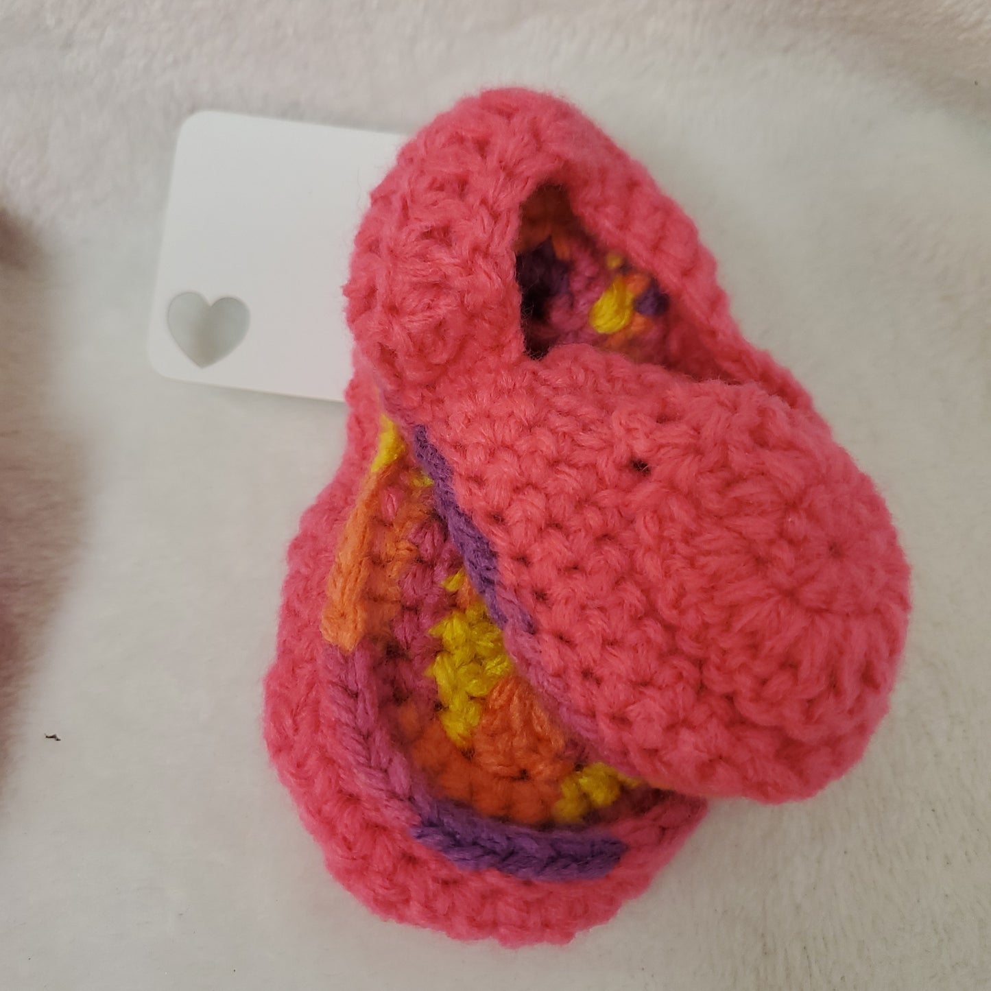 Handcrafted Infant Booties - Soft Sole Baby Shoes for 3 to 6 months