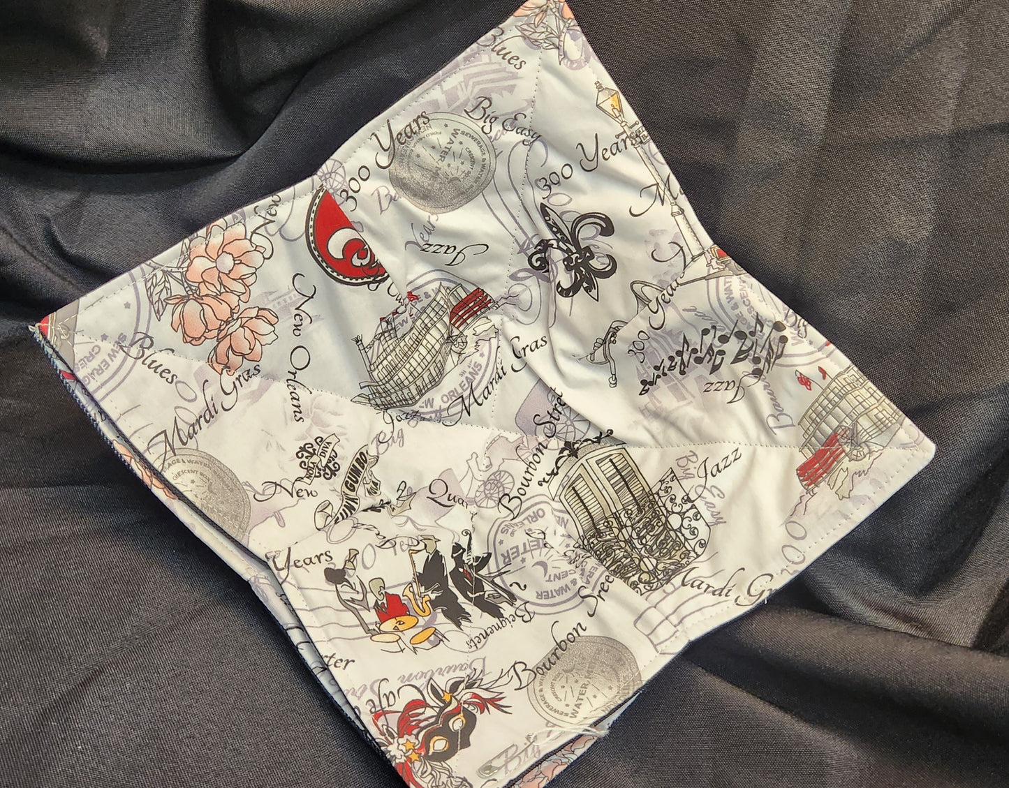 Microwave Bowl Holders - Hand Stitched Food Safe Fabric (FL)