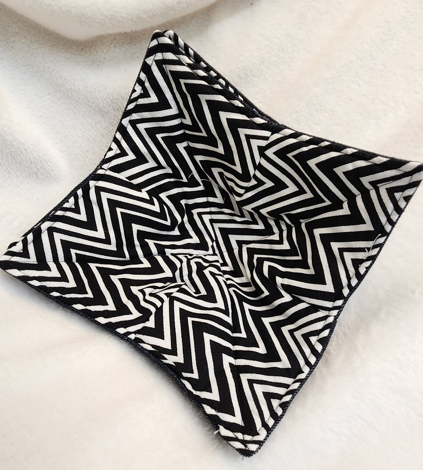 Microwave Bowl Holders - Hand Stitched Food Safe Fabric (FL)