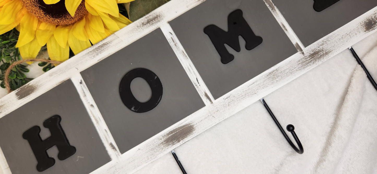 Rustic Wooden Key Holder - Locally Made Custom Design