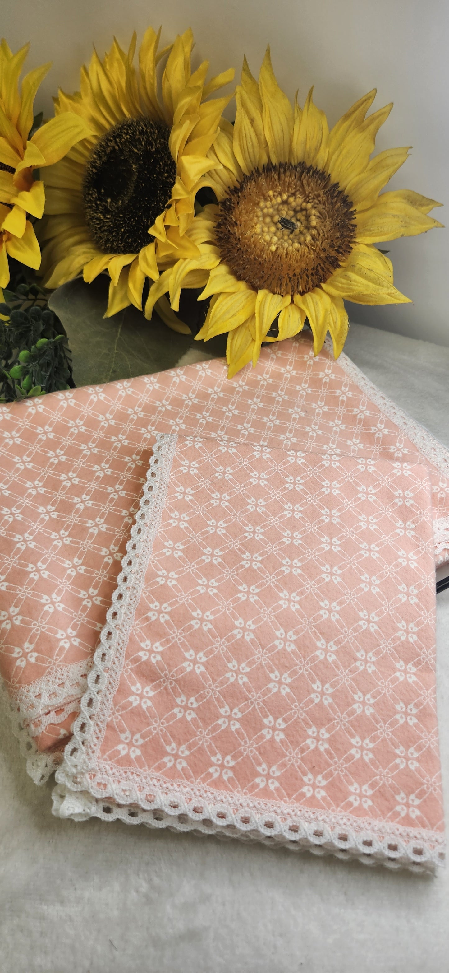 Baby Blanket and Burp Cloth