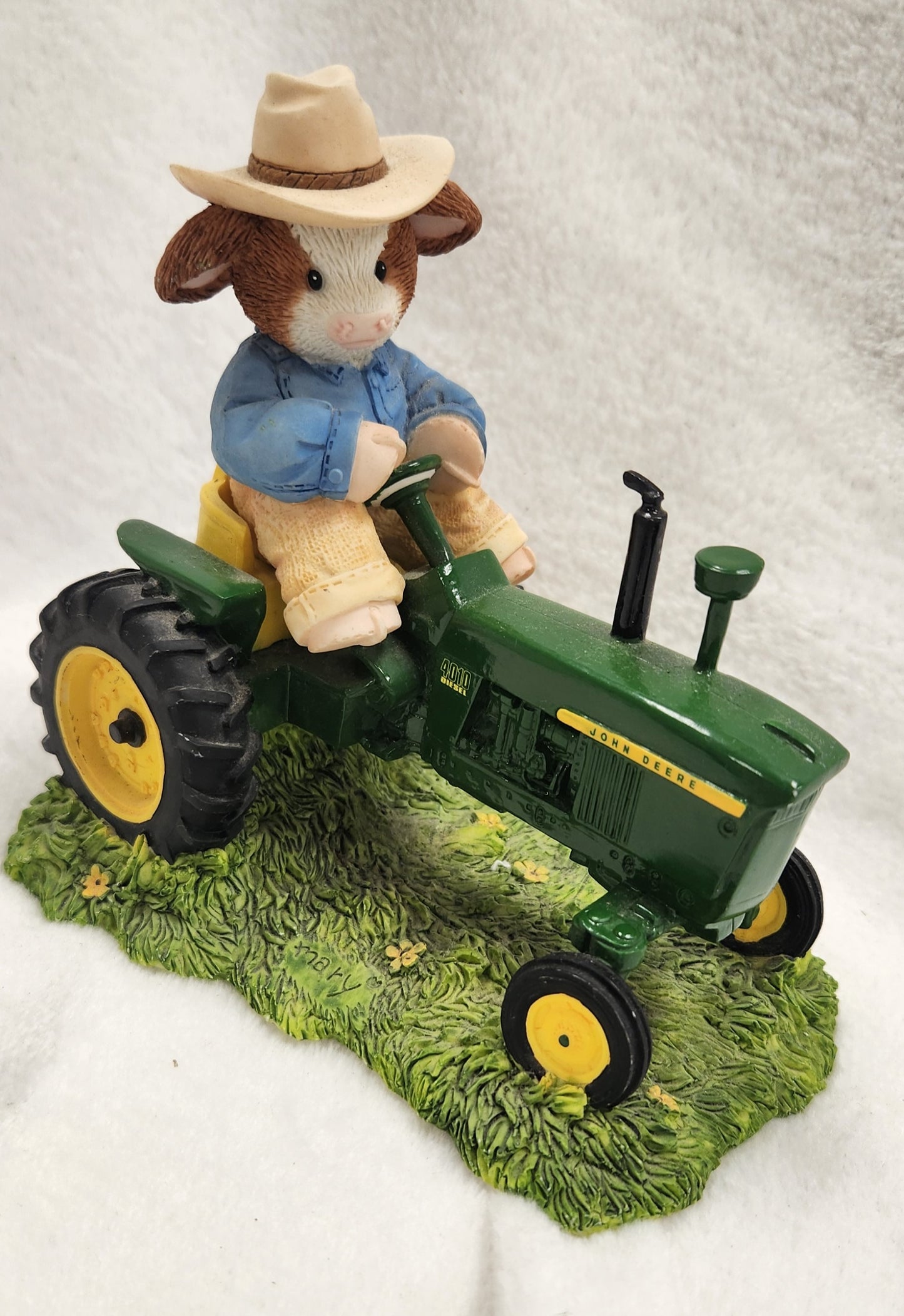 Mary Moo Moos John Deere Tractor