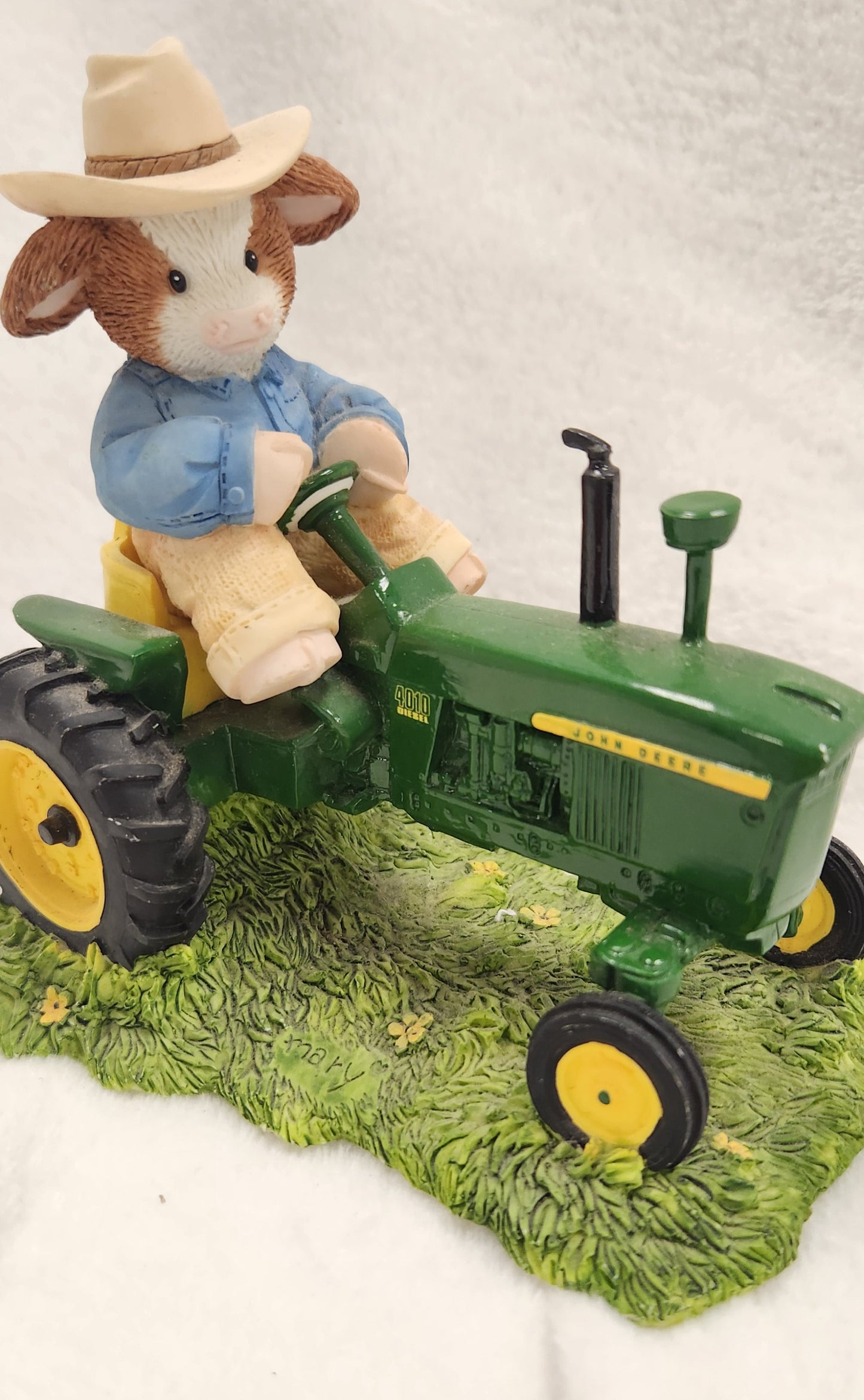 Mary Moo Moos John Deere Tractor