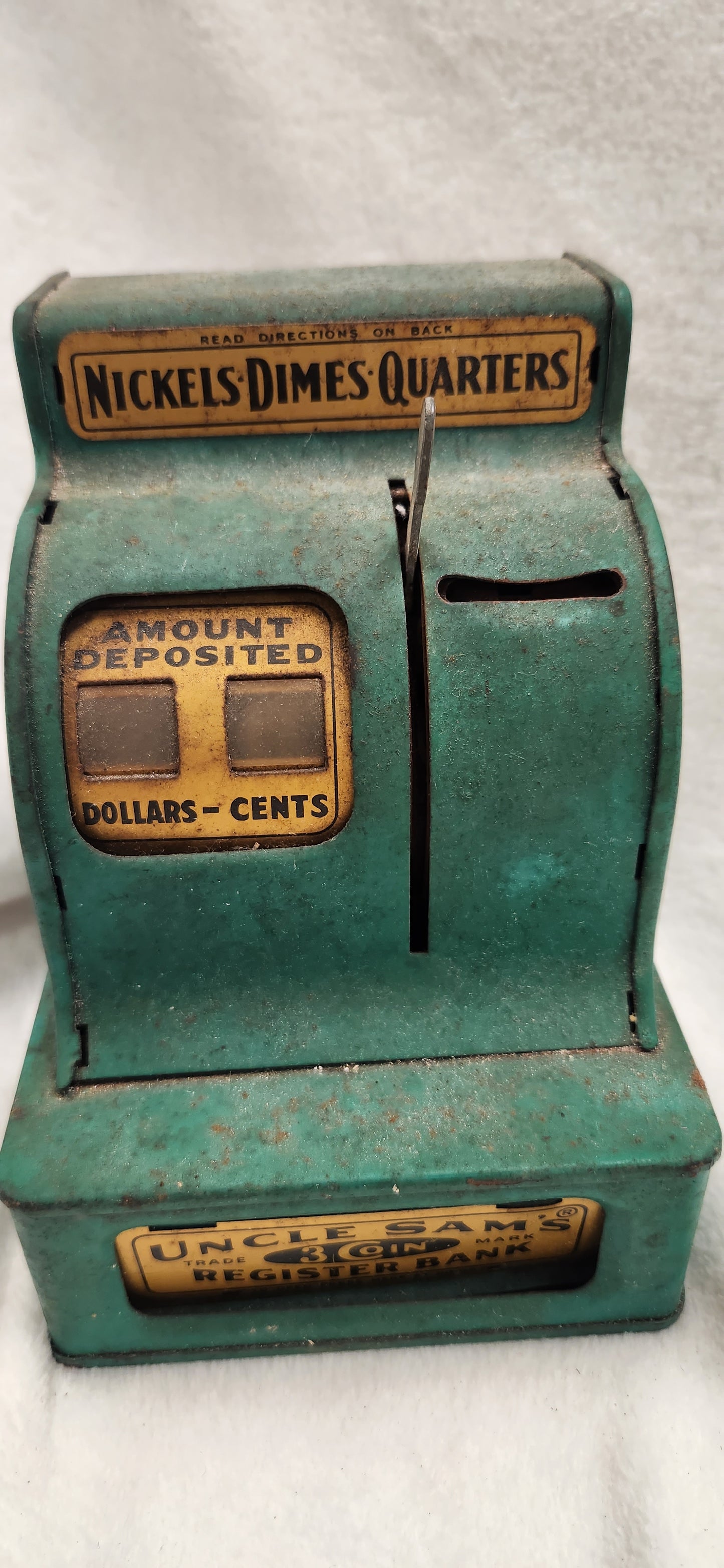 Uncle Same 3 Coin Register Bank