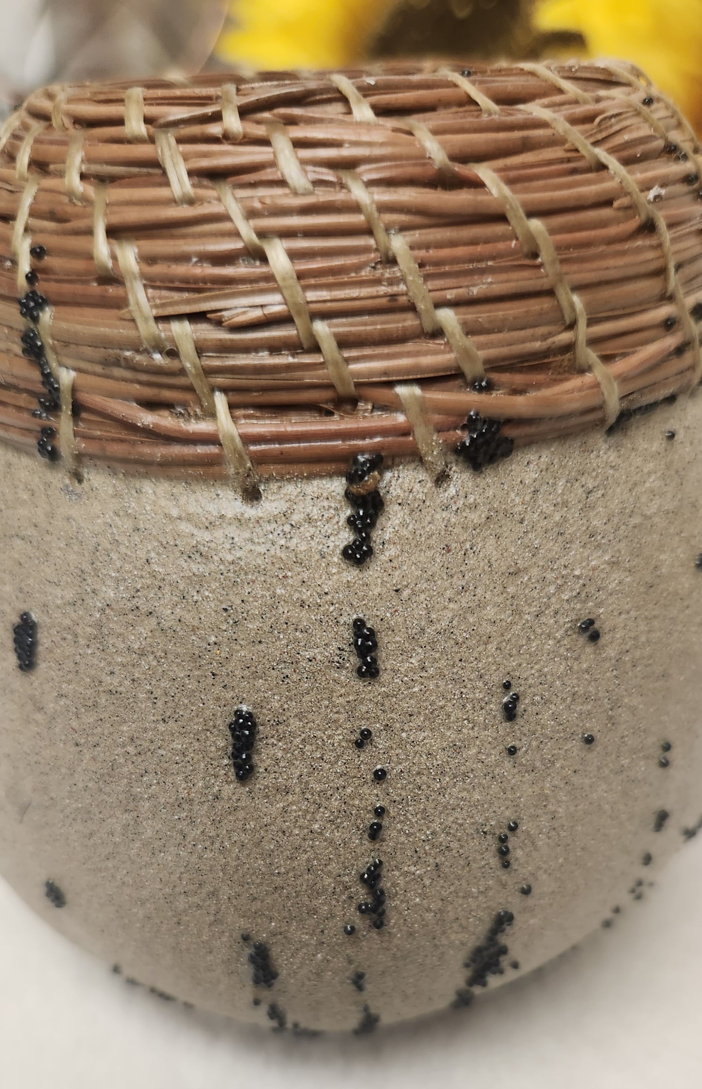 Hand-woven Pine Needle Basket