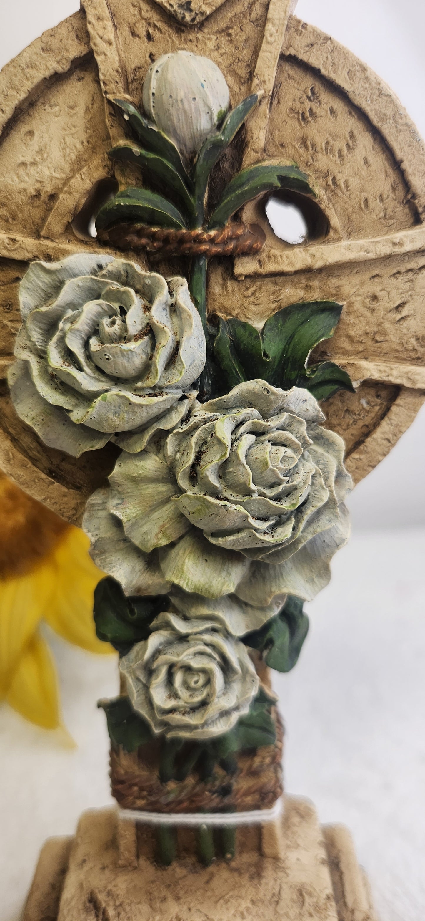 Rose Embellished Easter Cross - 2008