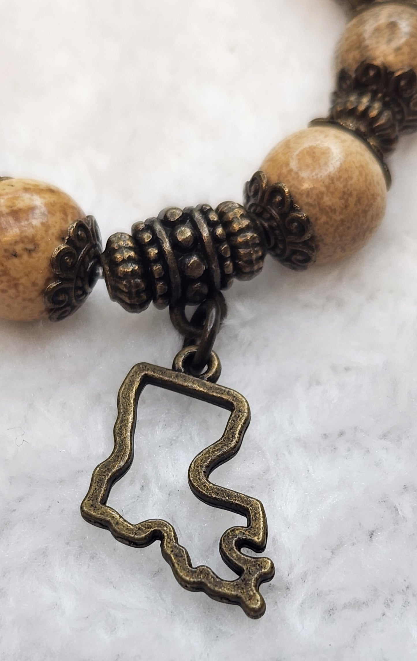 Picture Jasper Bracelets - Louisiana