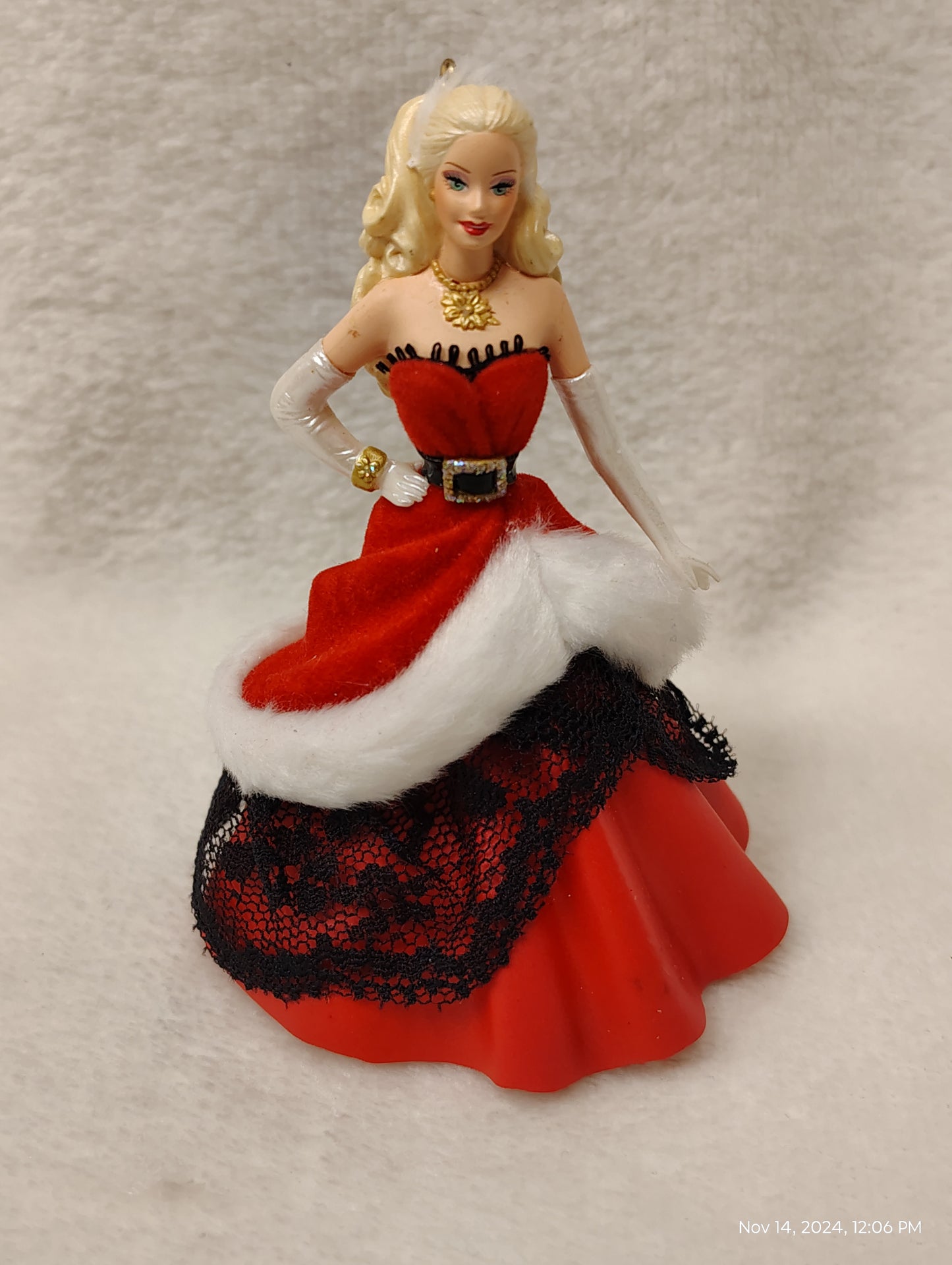 2007 Holiday Barbie Ornament - Hallmark Collection