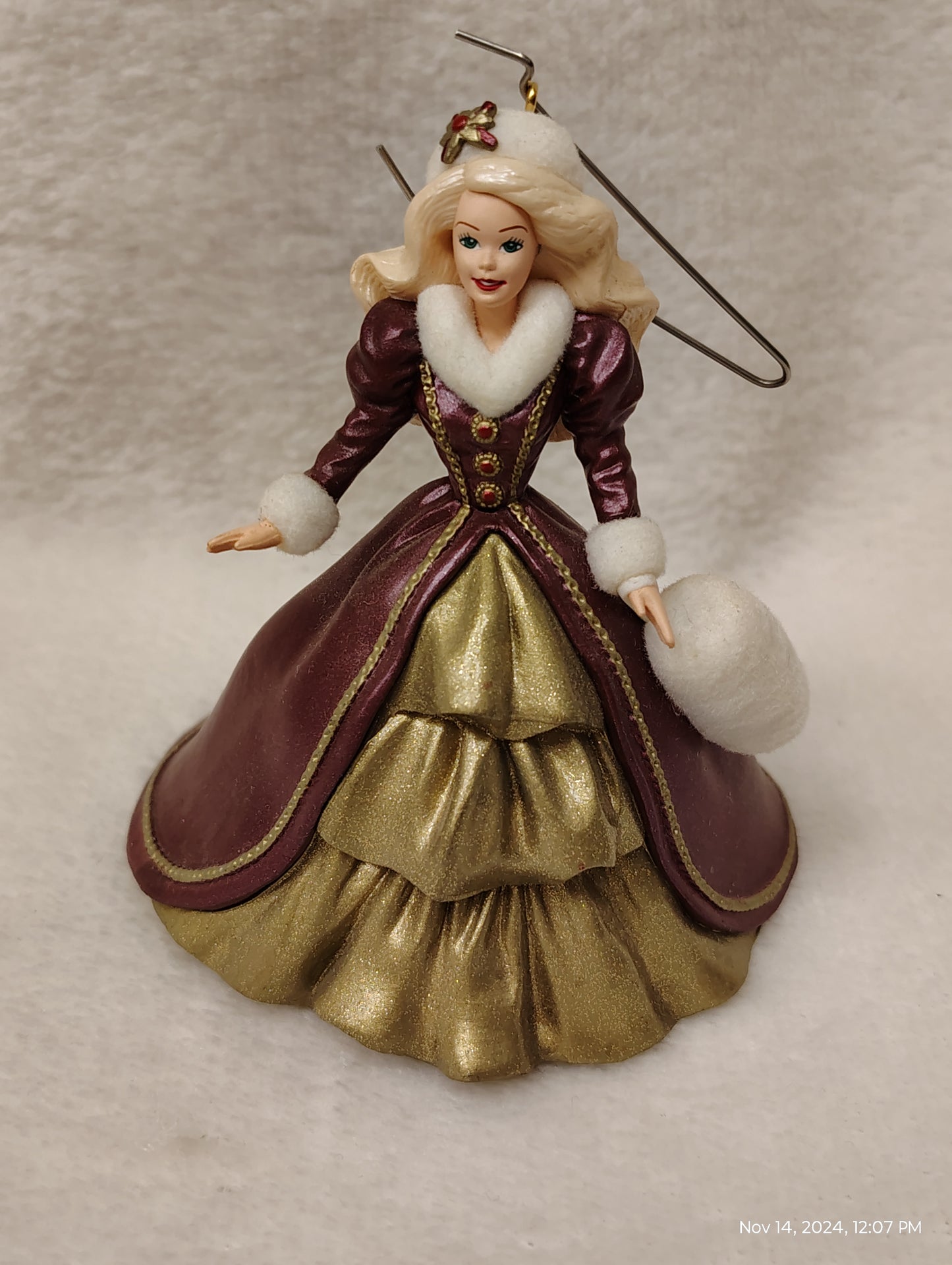 2001 Celebration Barbie Holiday Ornament - Hallmark Collection