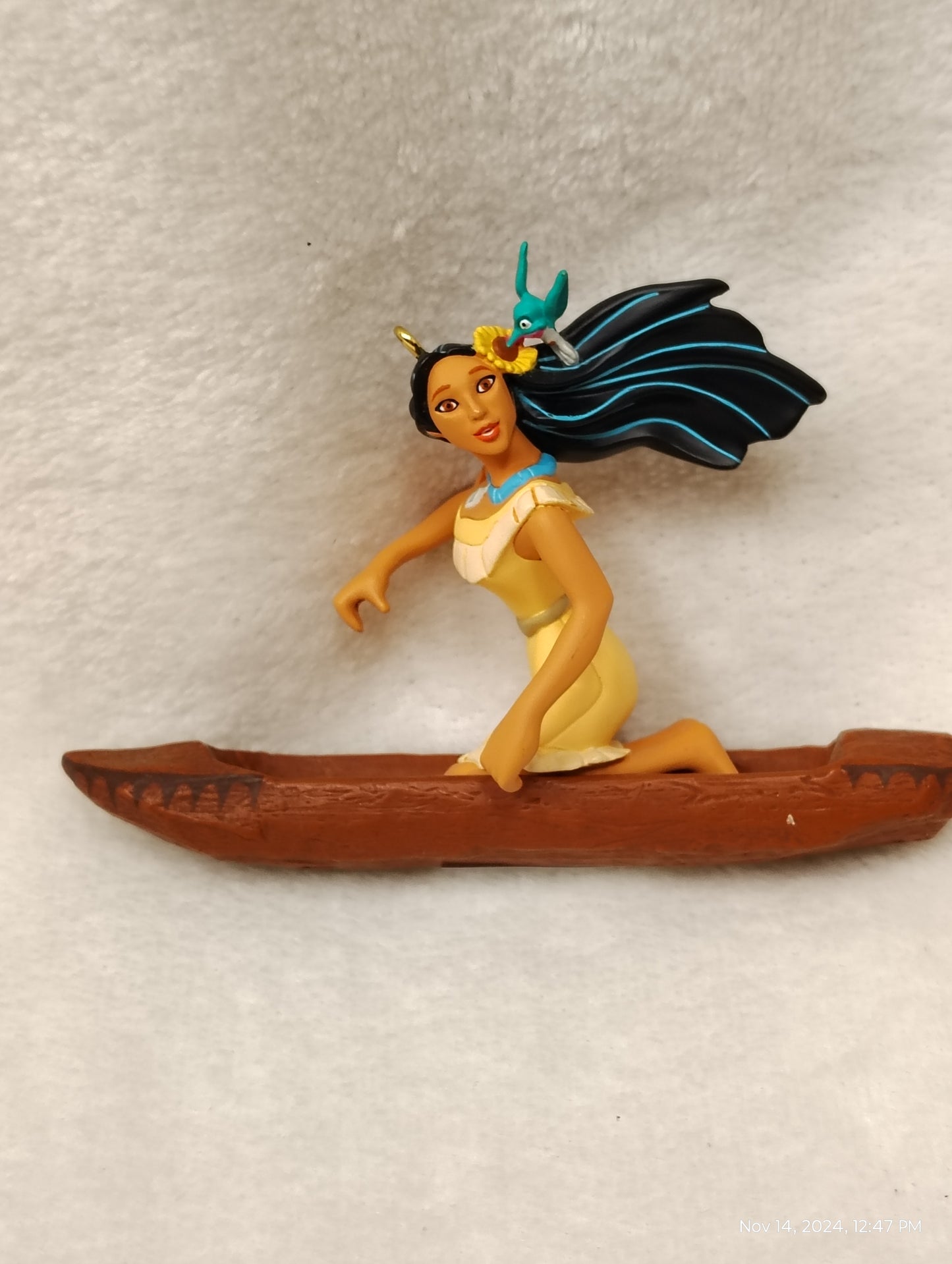 Vintage Hallmark Pocahontas Ornaments - Collectible Holiday Decor