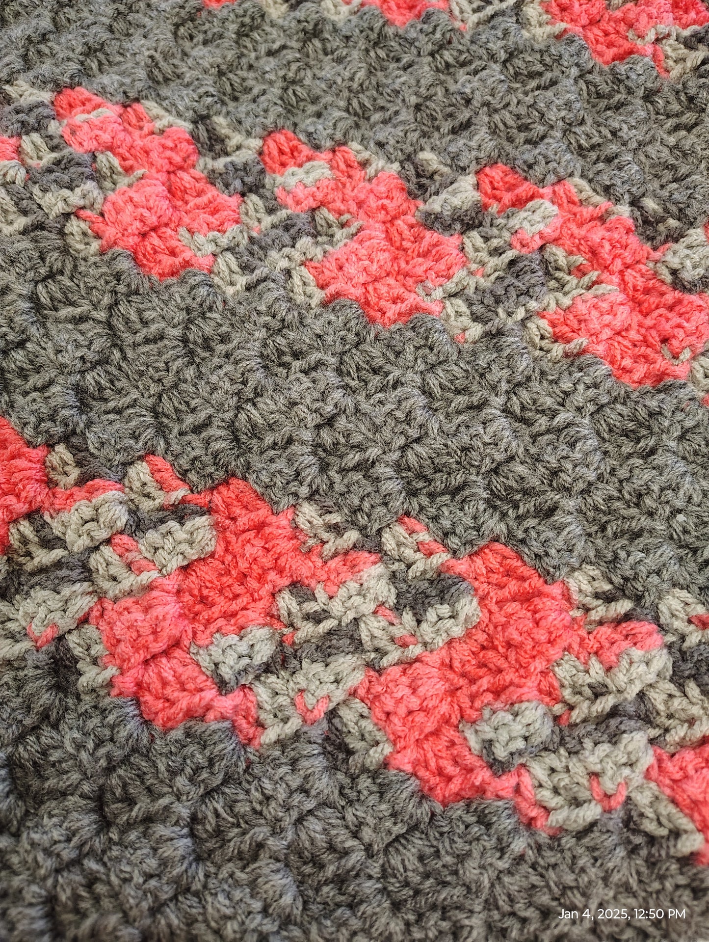 Large Blanket, Hat, Mittens, and Booties Set