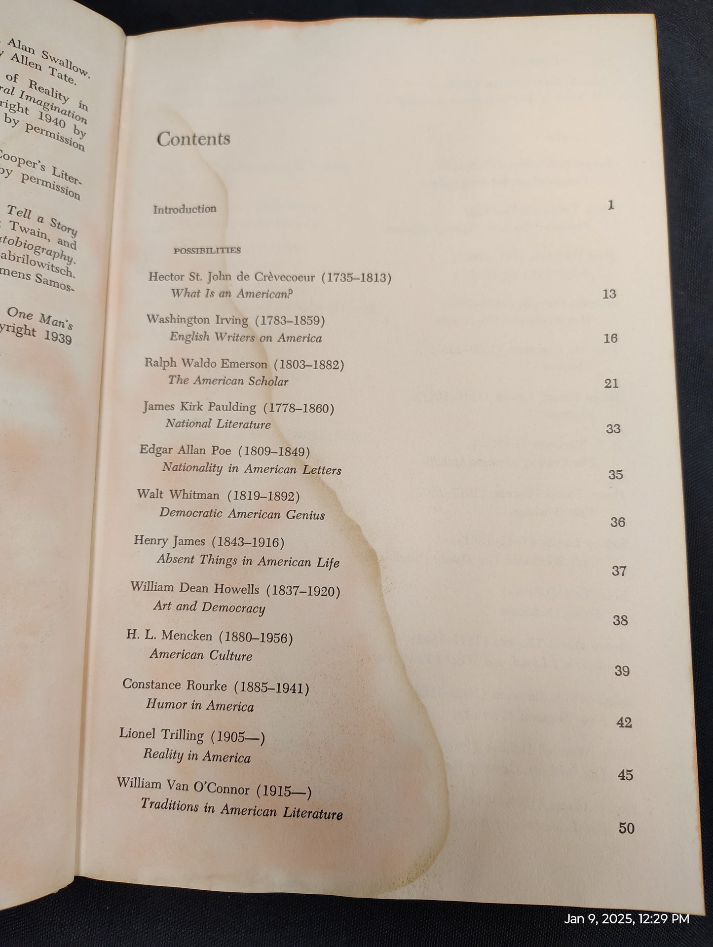 English Essays and Novels