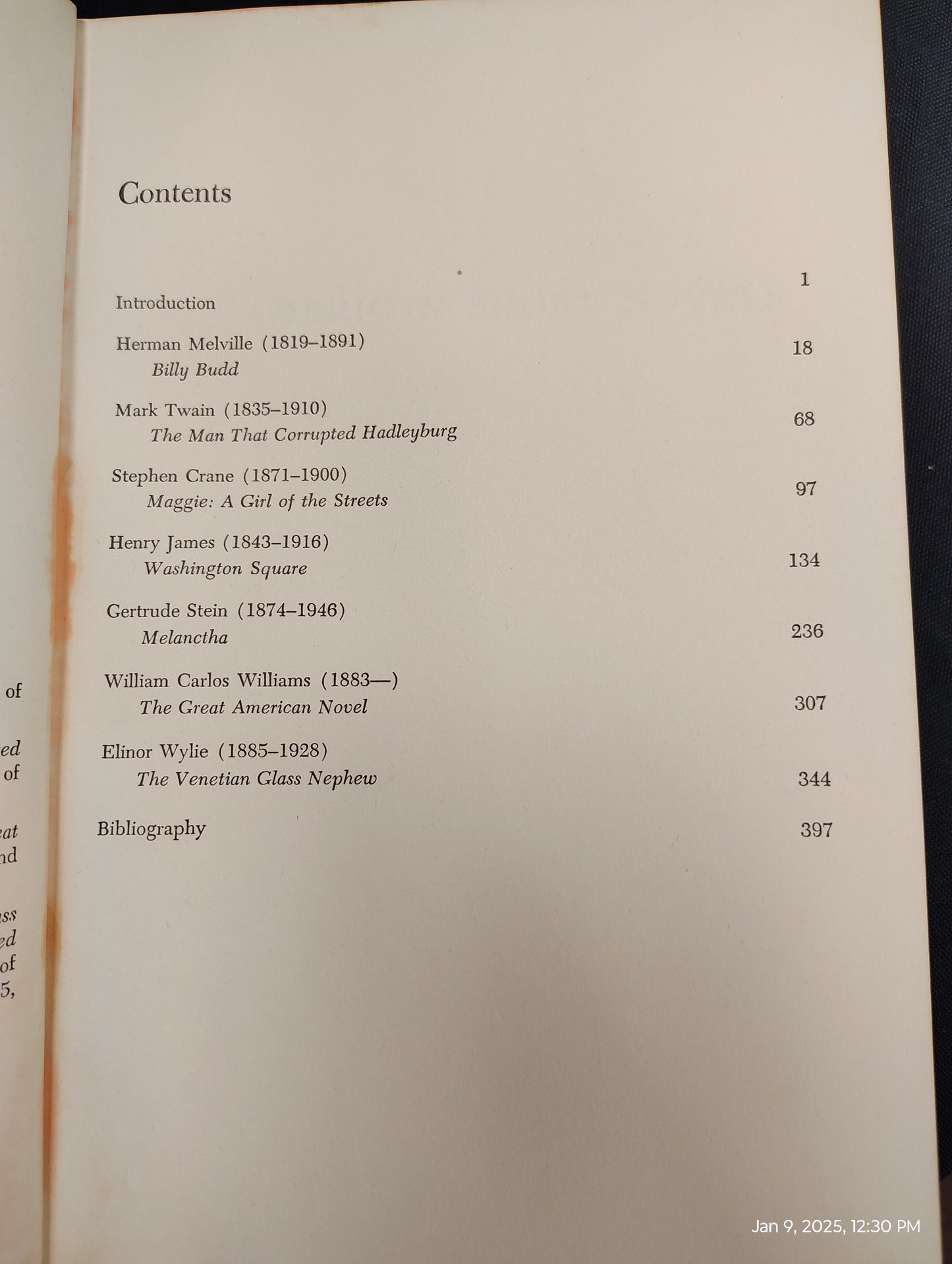 English Essays and Novels