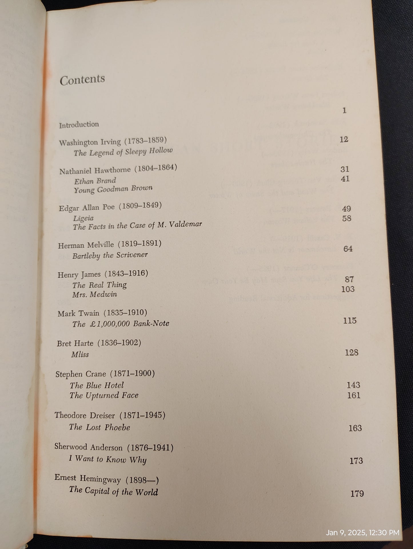 English Essays and Novels