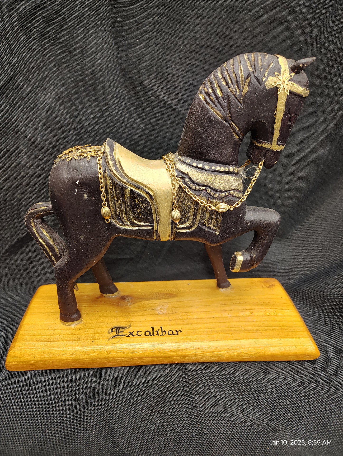 Hand-Carved Wooden Horse Figurines – Toy & Décor