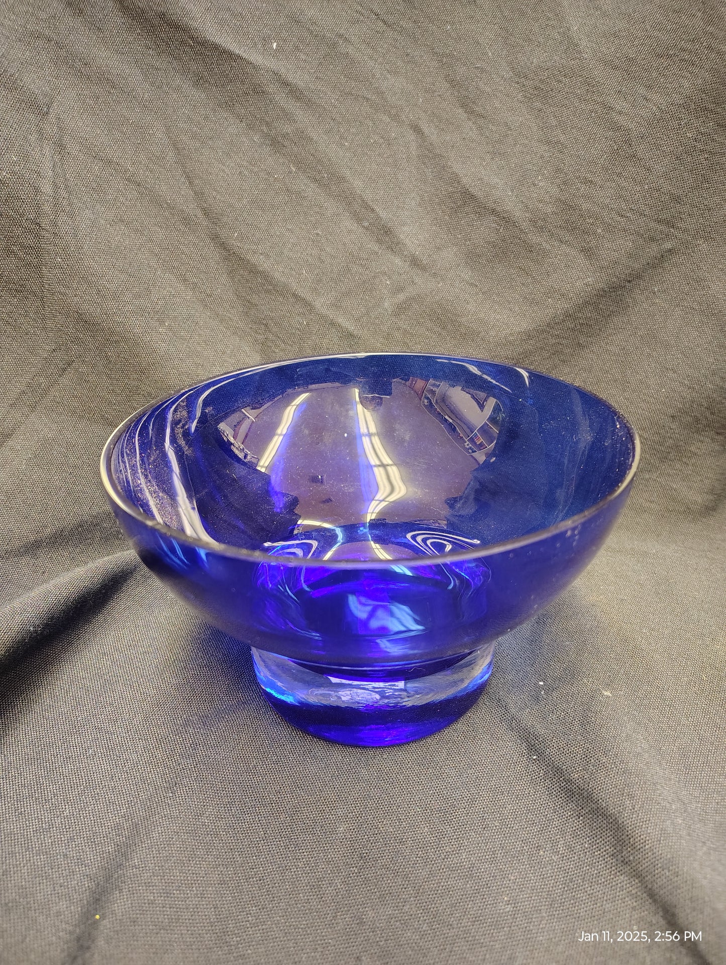 Collectible LG Wright Cobalt Blue Hen Dish or Cobalt Blue Bowl