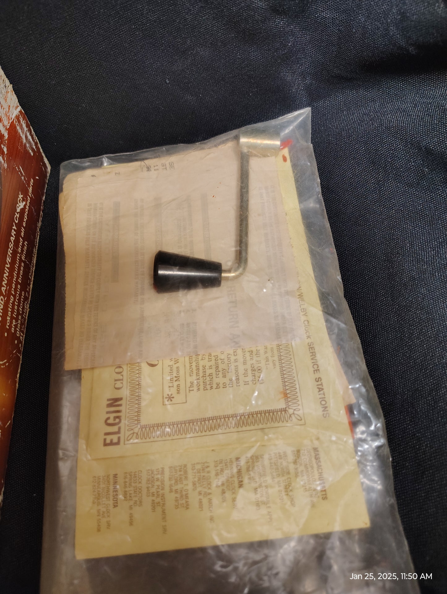 Elgin Anniversary Clock