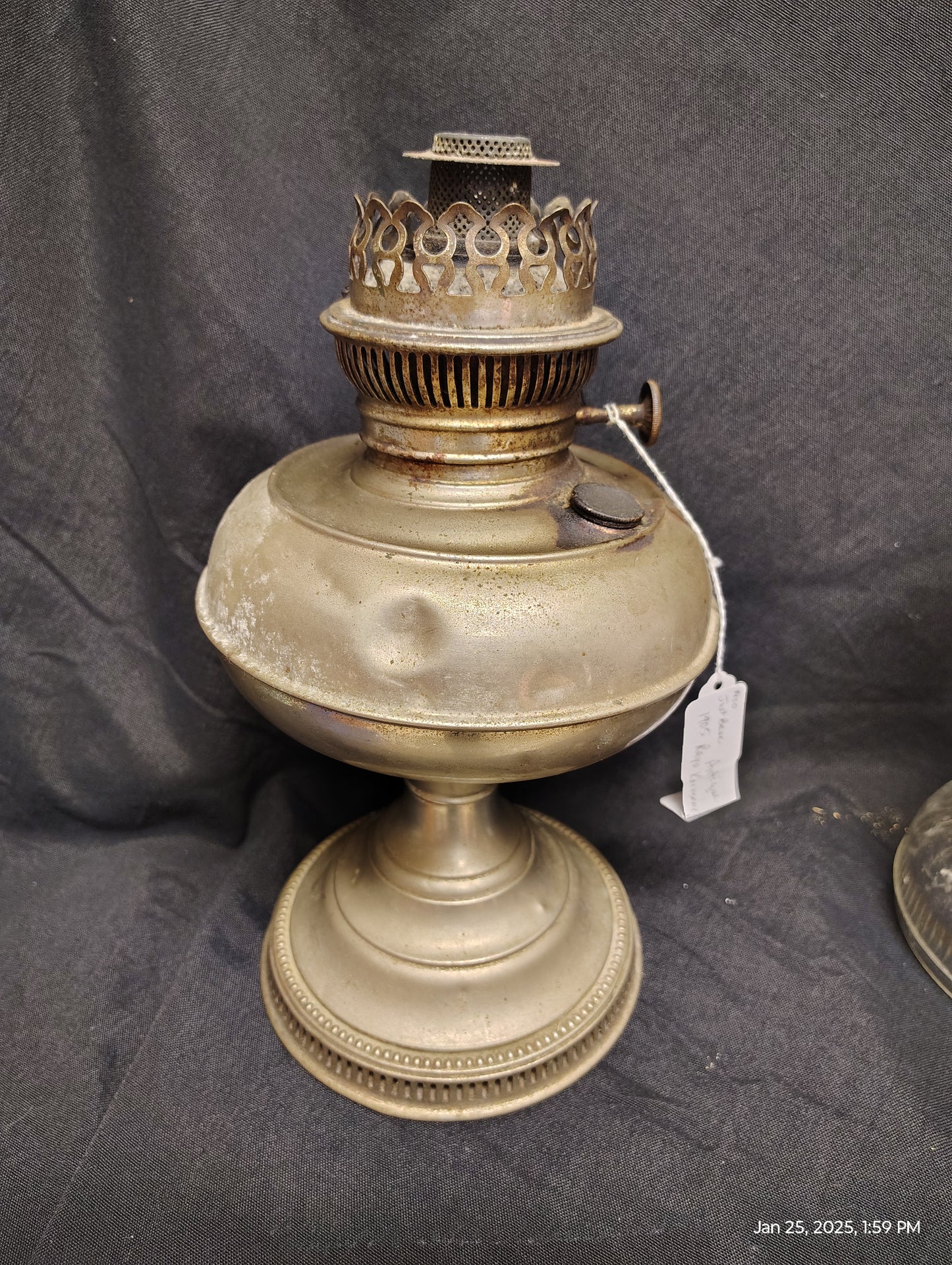 Oil Lamp Bases and Tops