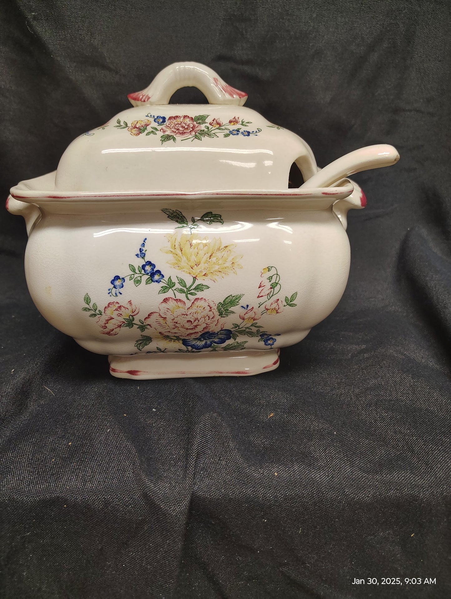 Japanese China Soup Tureen