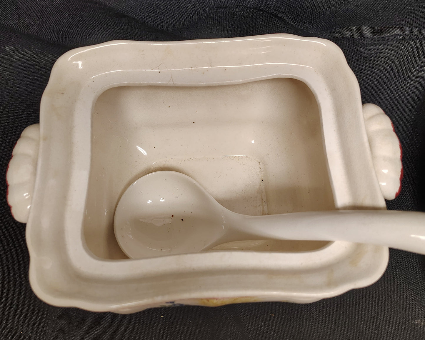Porcelain Tureen with Original Ladle