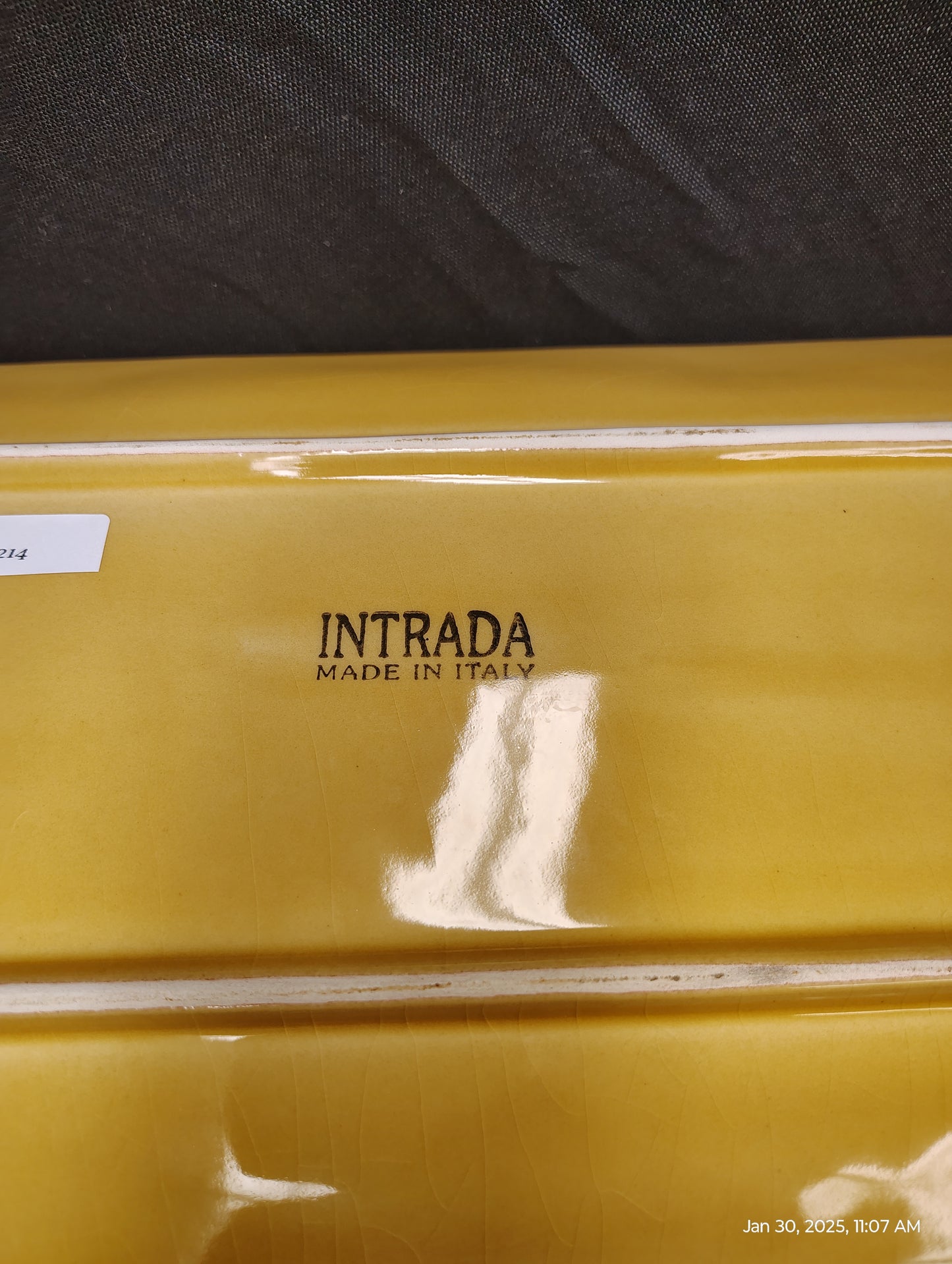 Baroque Honey Intrada Dessert Plate