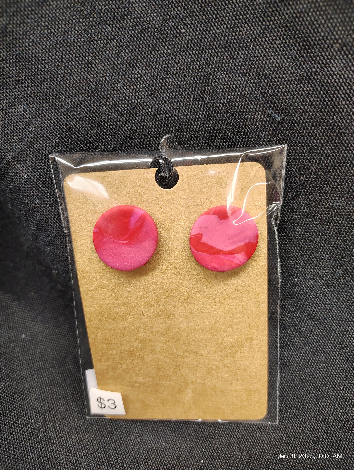 Post Earrings by FL