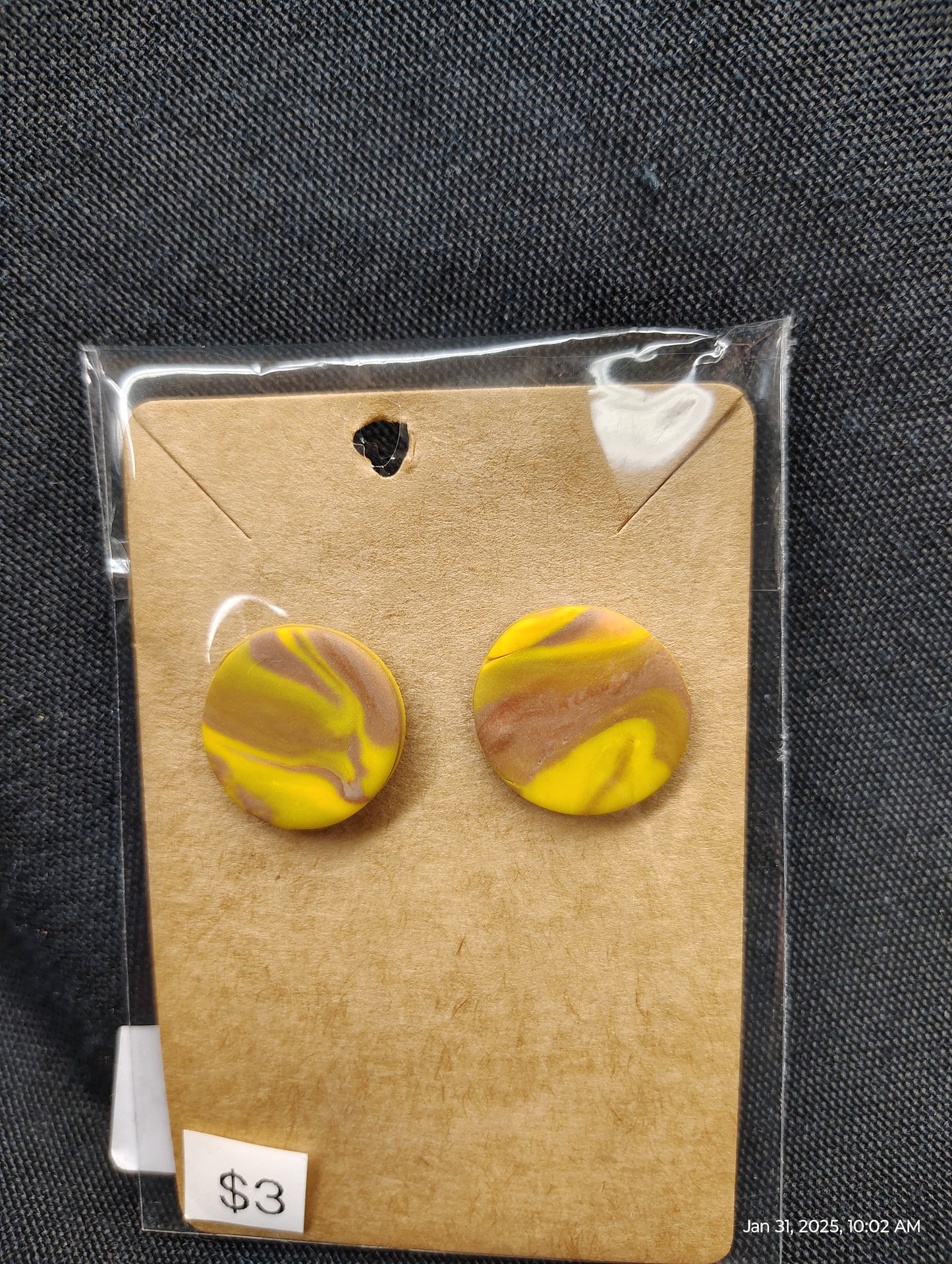 Post Earrings by FL