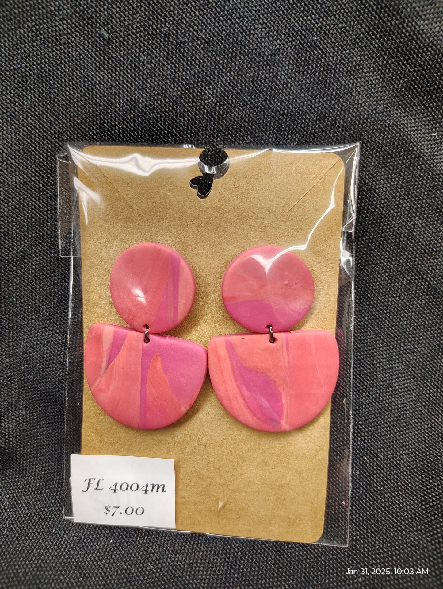 Post Earrings by FL