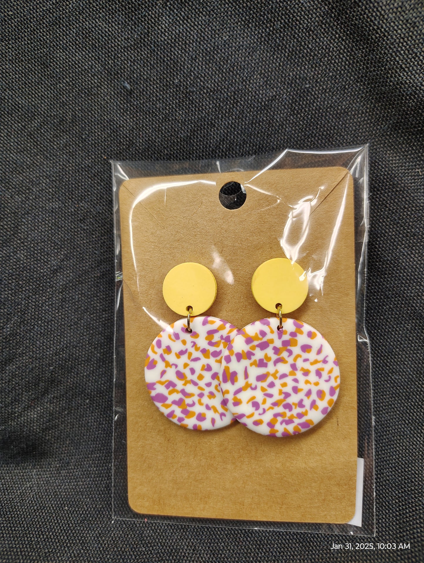Post Earrings by FL