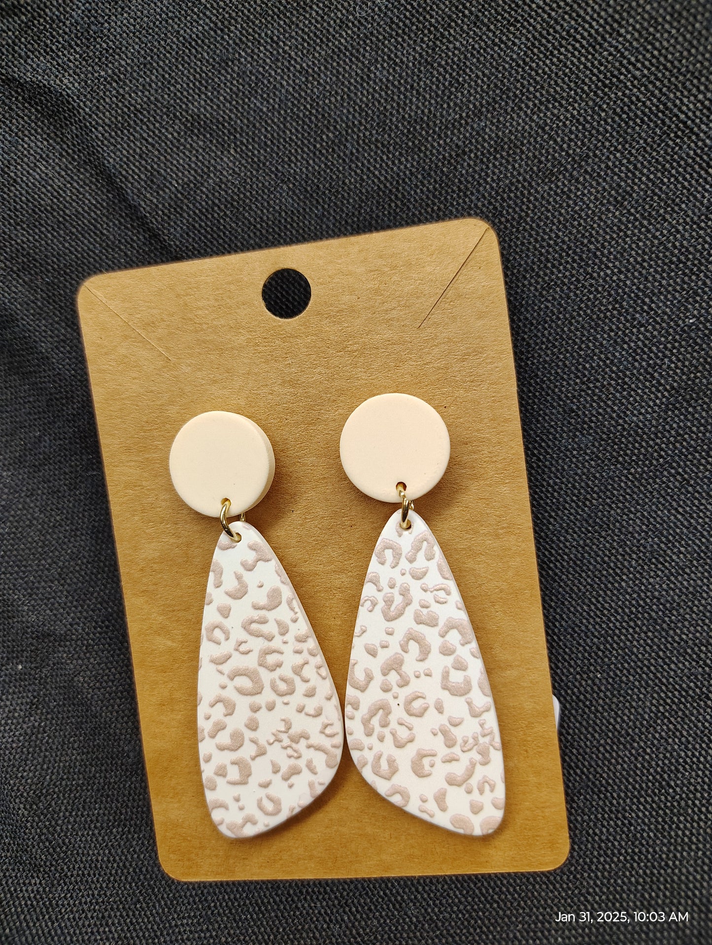 Post Earrings by FL
