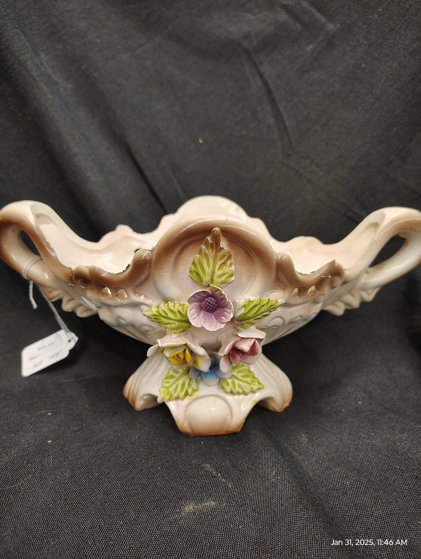 Capo Di Monte Porcelain Vases