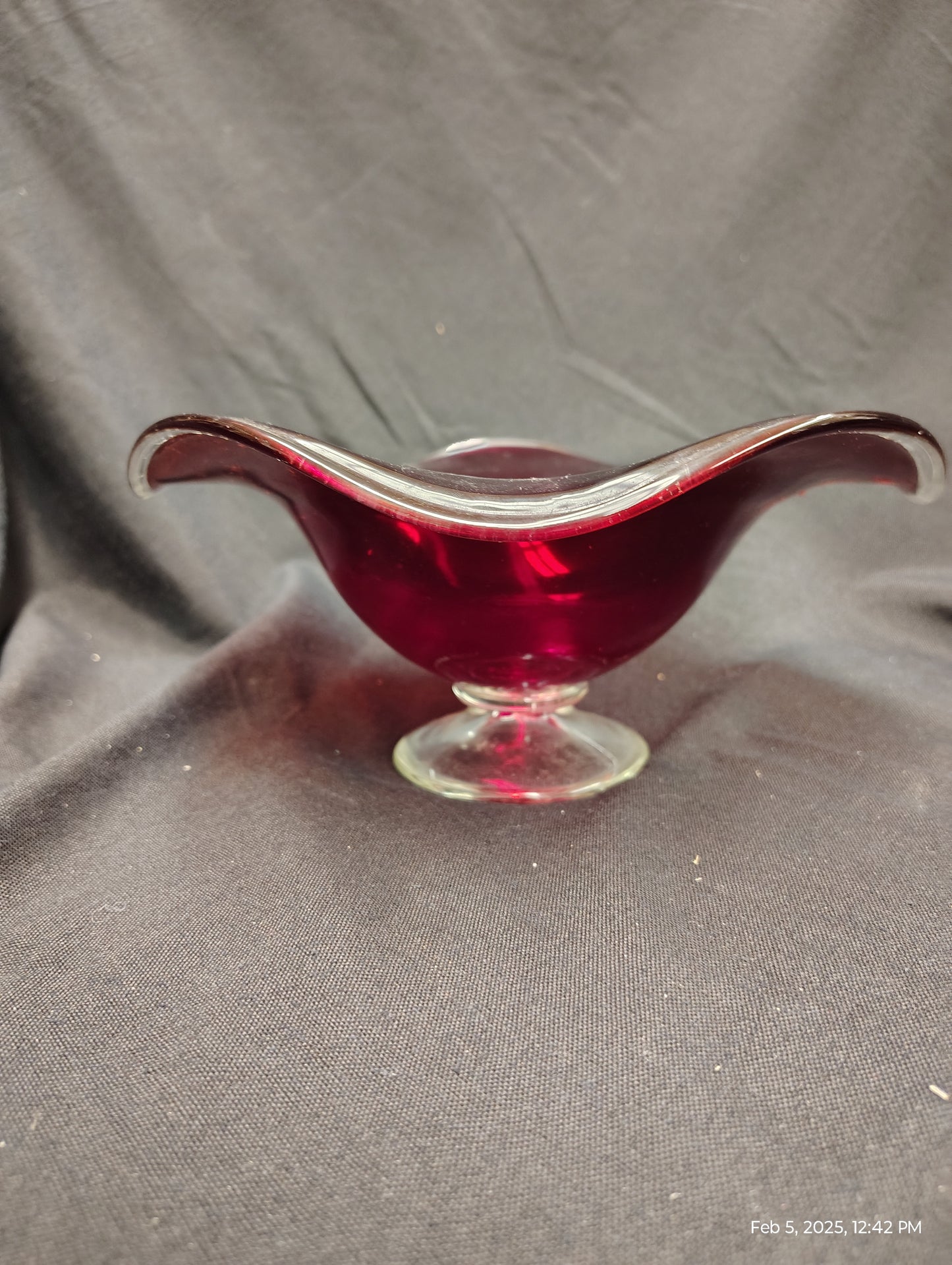 Vintage Ruby Red Glassware