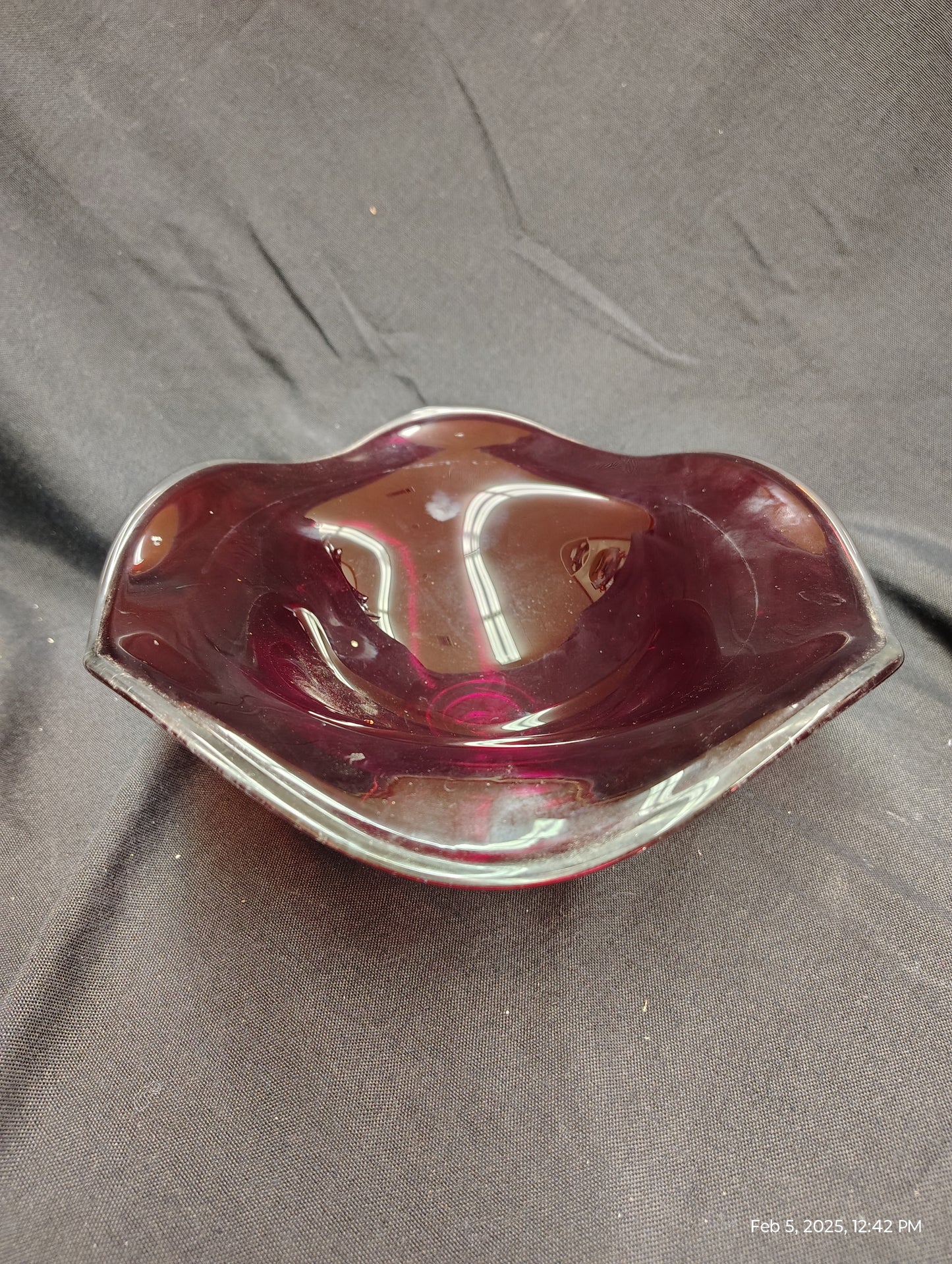 Vintage Ruby Red Glassware