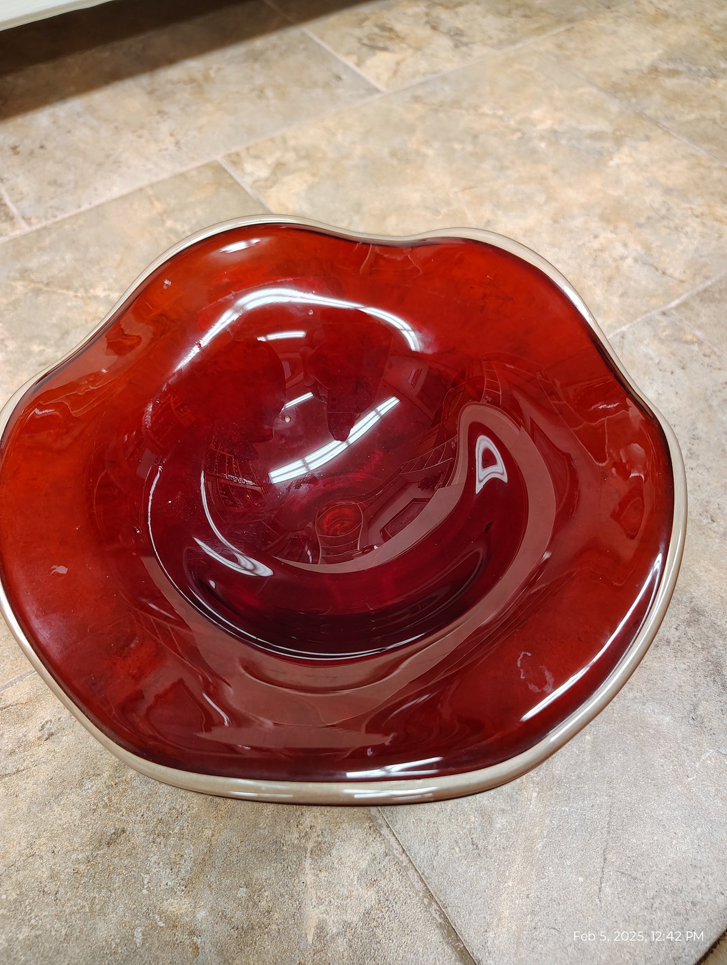 Vintage Ruby Red Glassware
