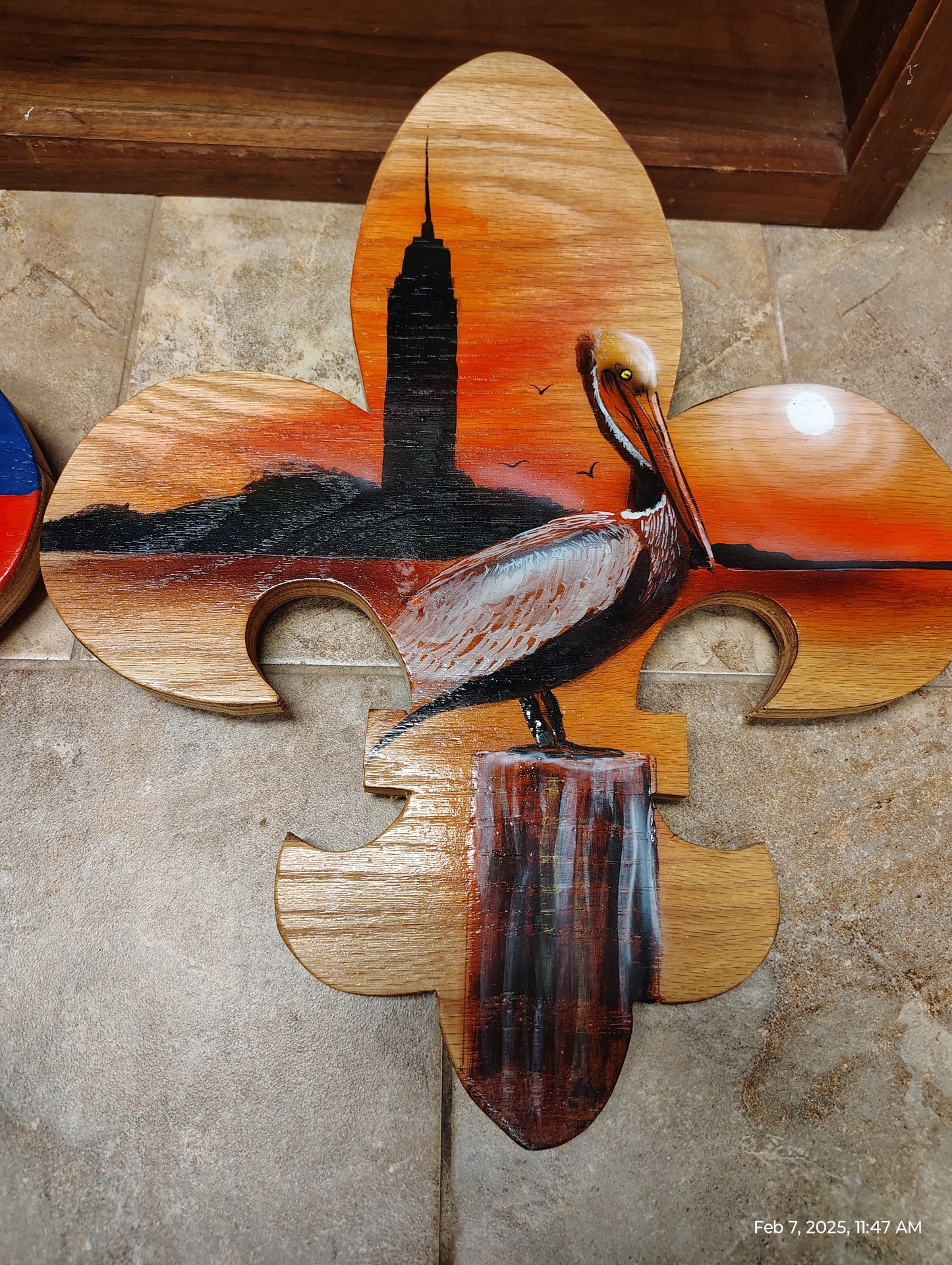 Fleur de Lus Wall Plaque