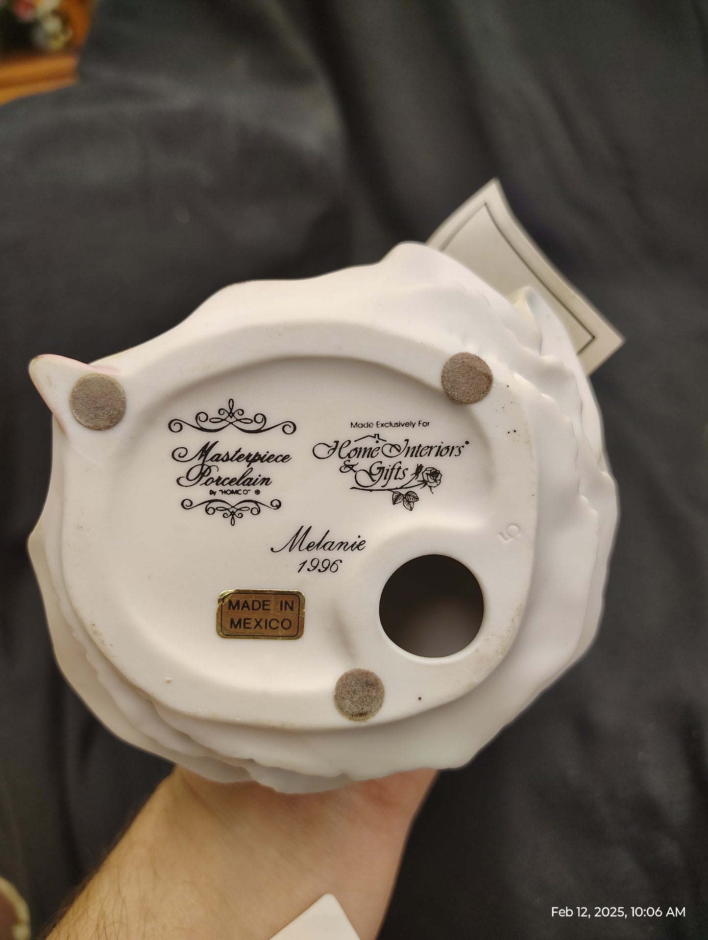 Charming Vintage Porcelain Masterpiece Porcelain Figurine - Melanie 1996