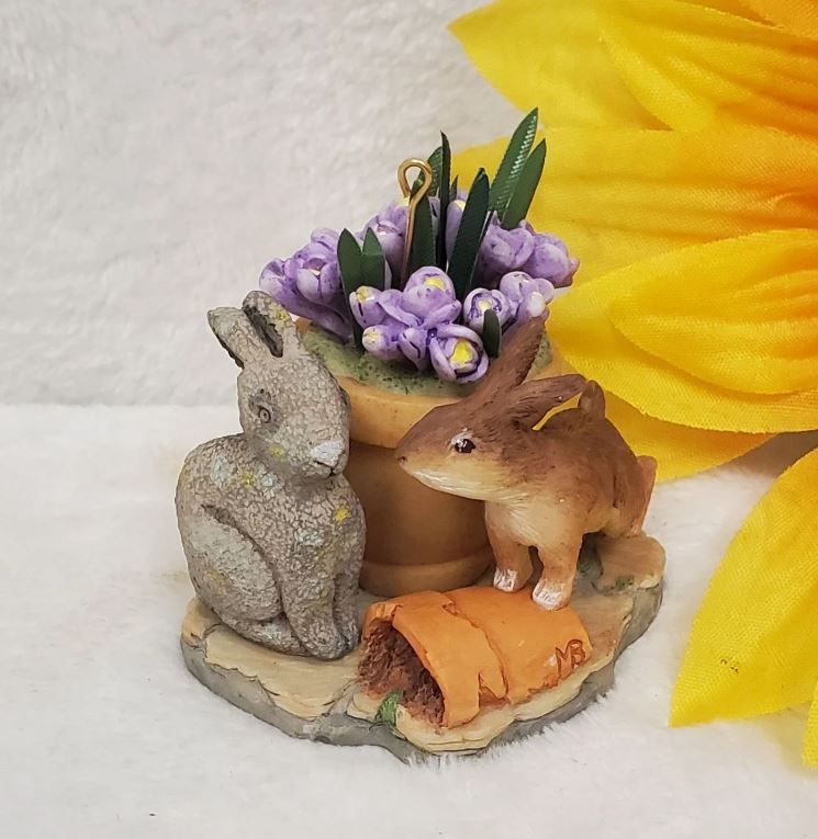 Vintage Marjolein Bastin's Easter Hallmark Ornaments - Collector's Edition