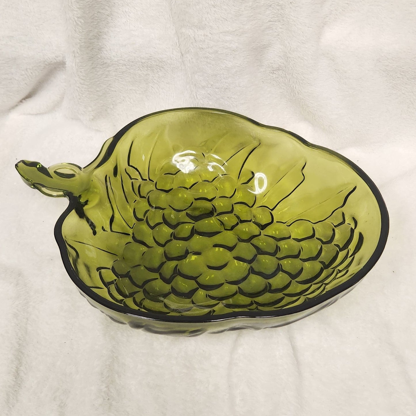 Indiana Glass Co and EO Brody - Avocado Serving Dish