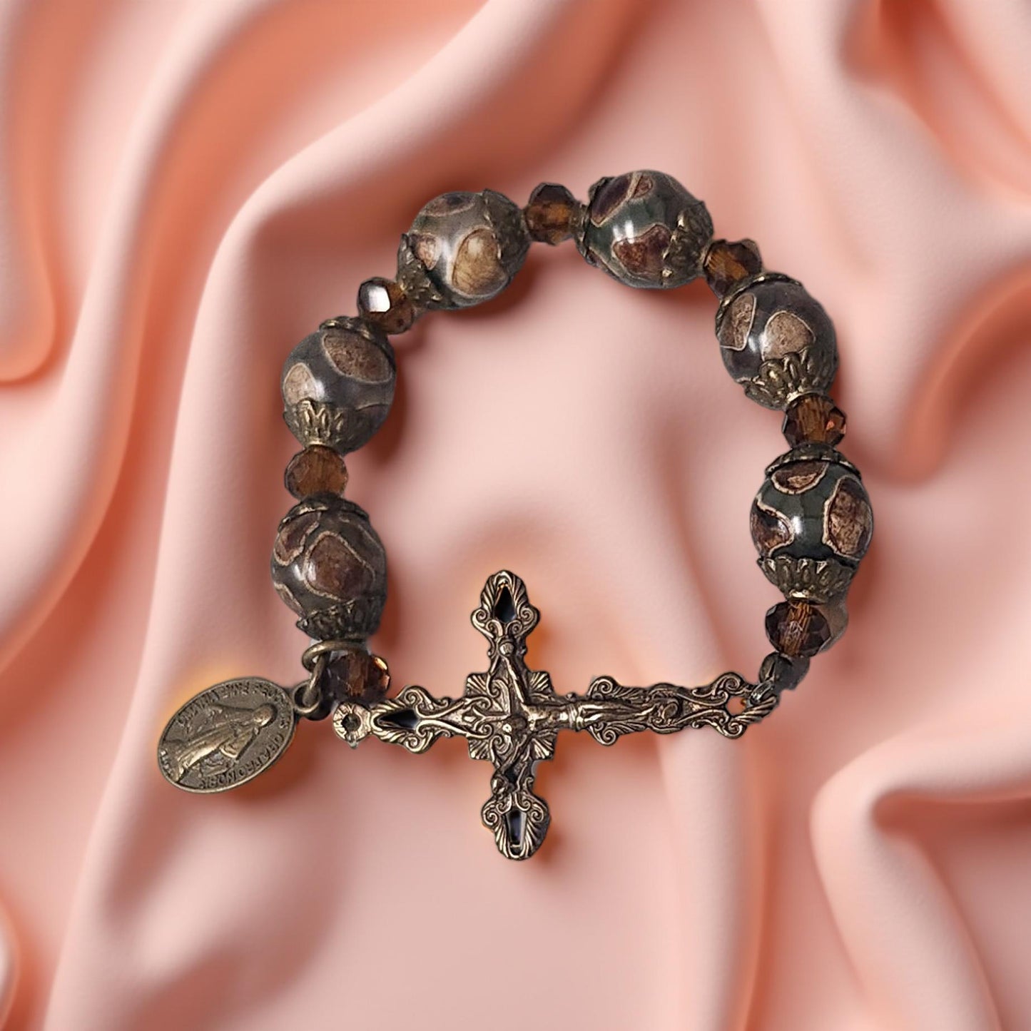Boho Tibetan Style Bracelet - Handcrafted Religious Jewelry