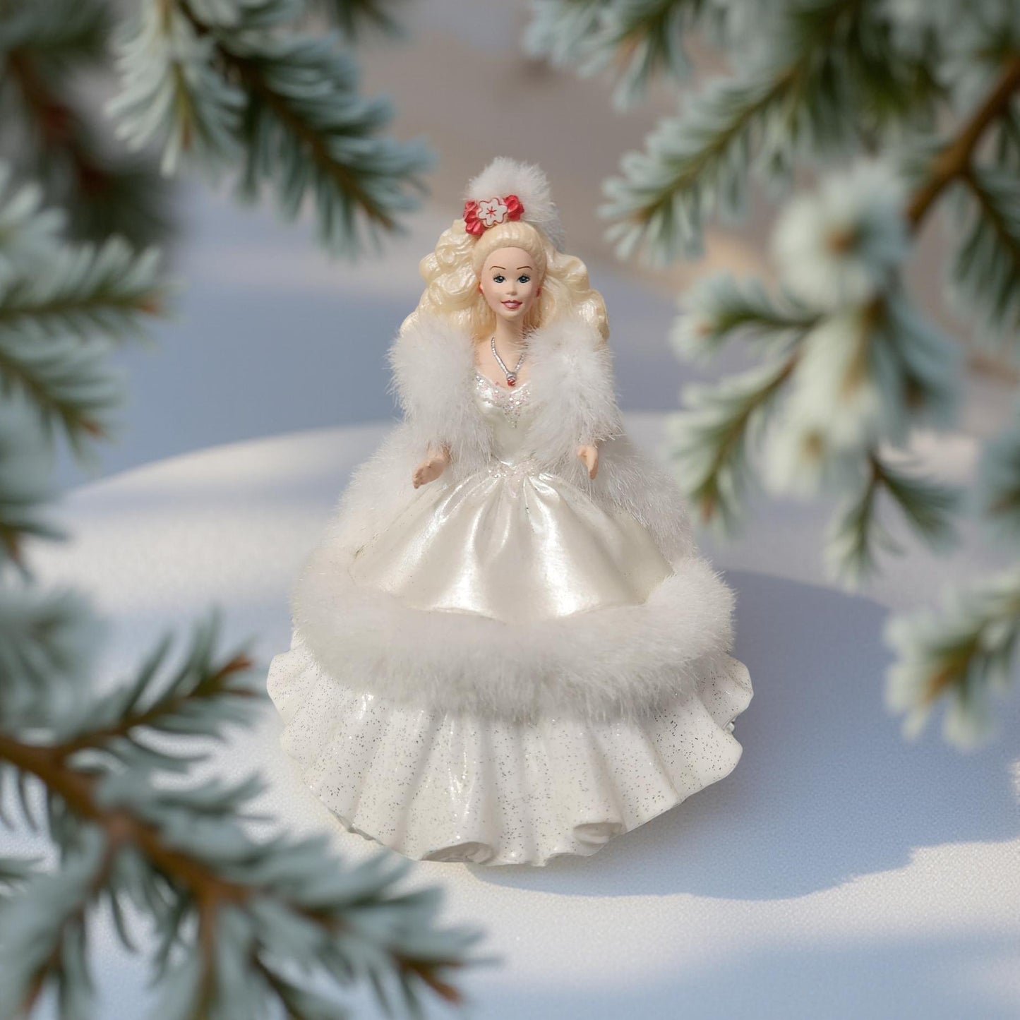 1997 Holiday Club Barbie Ornaments - Hallmark Collection