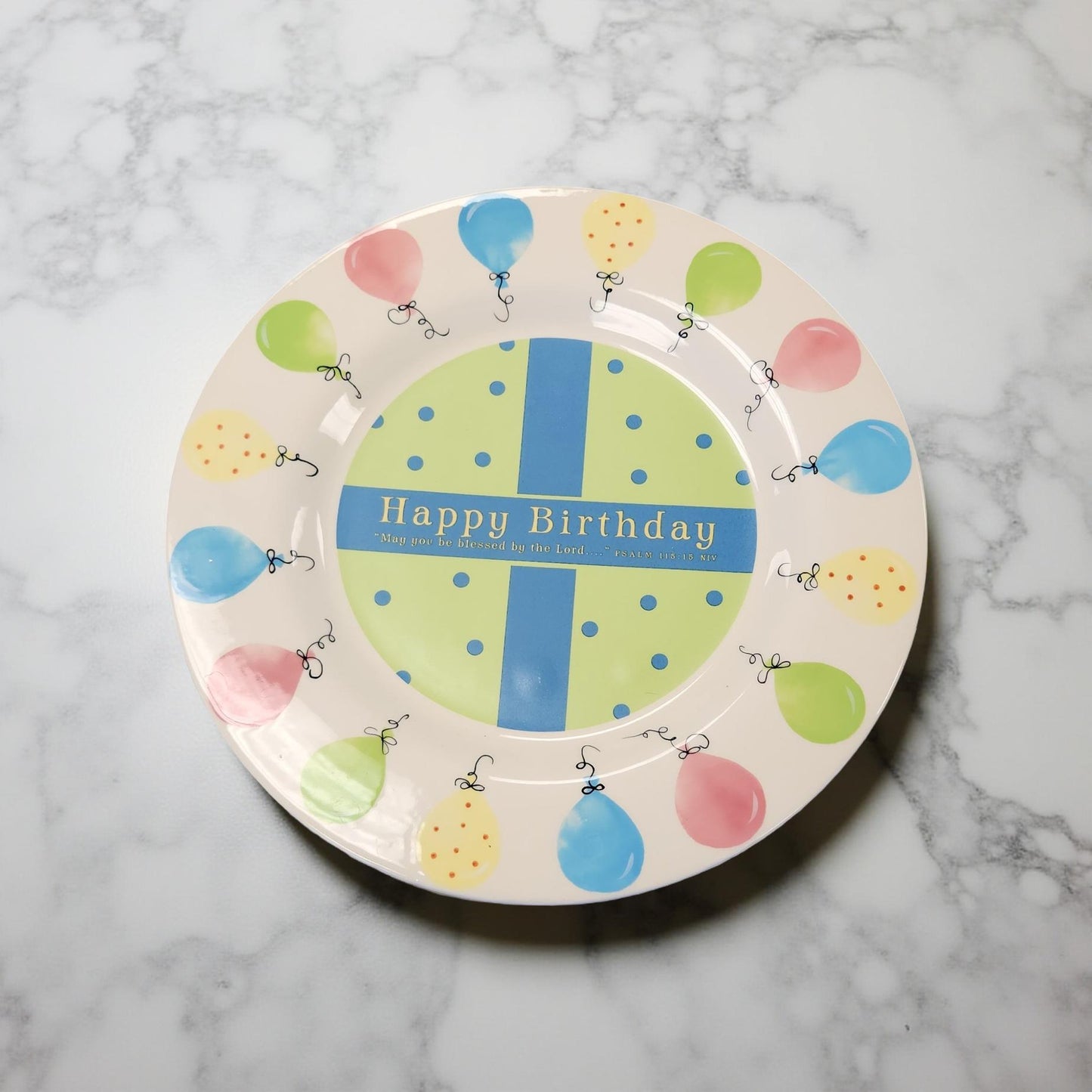 ๐โจ Celebrate in Style with a Brightly Colored Birthday Plate! ๐๐