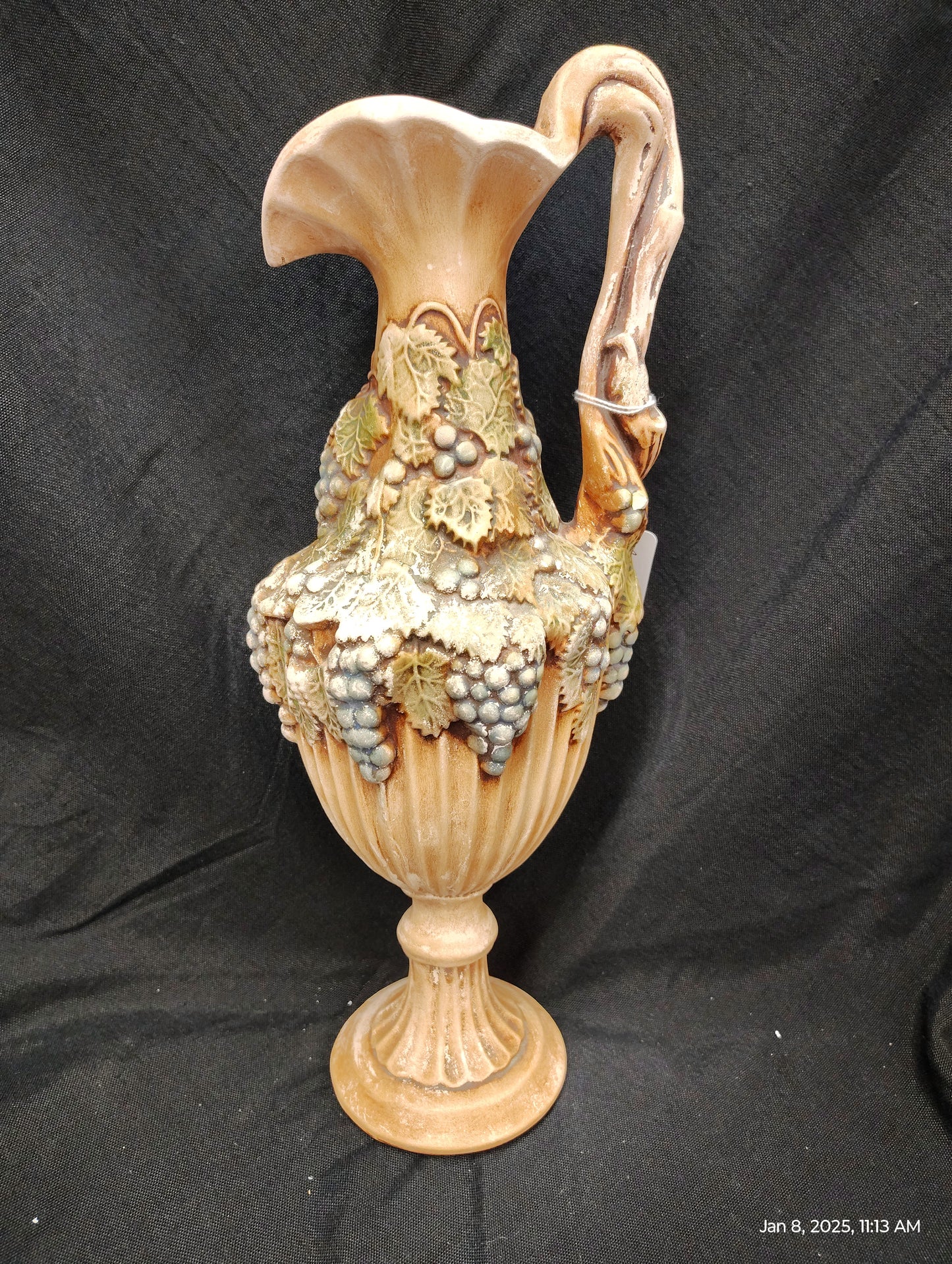 Vintage Arnels Majolica Ewer