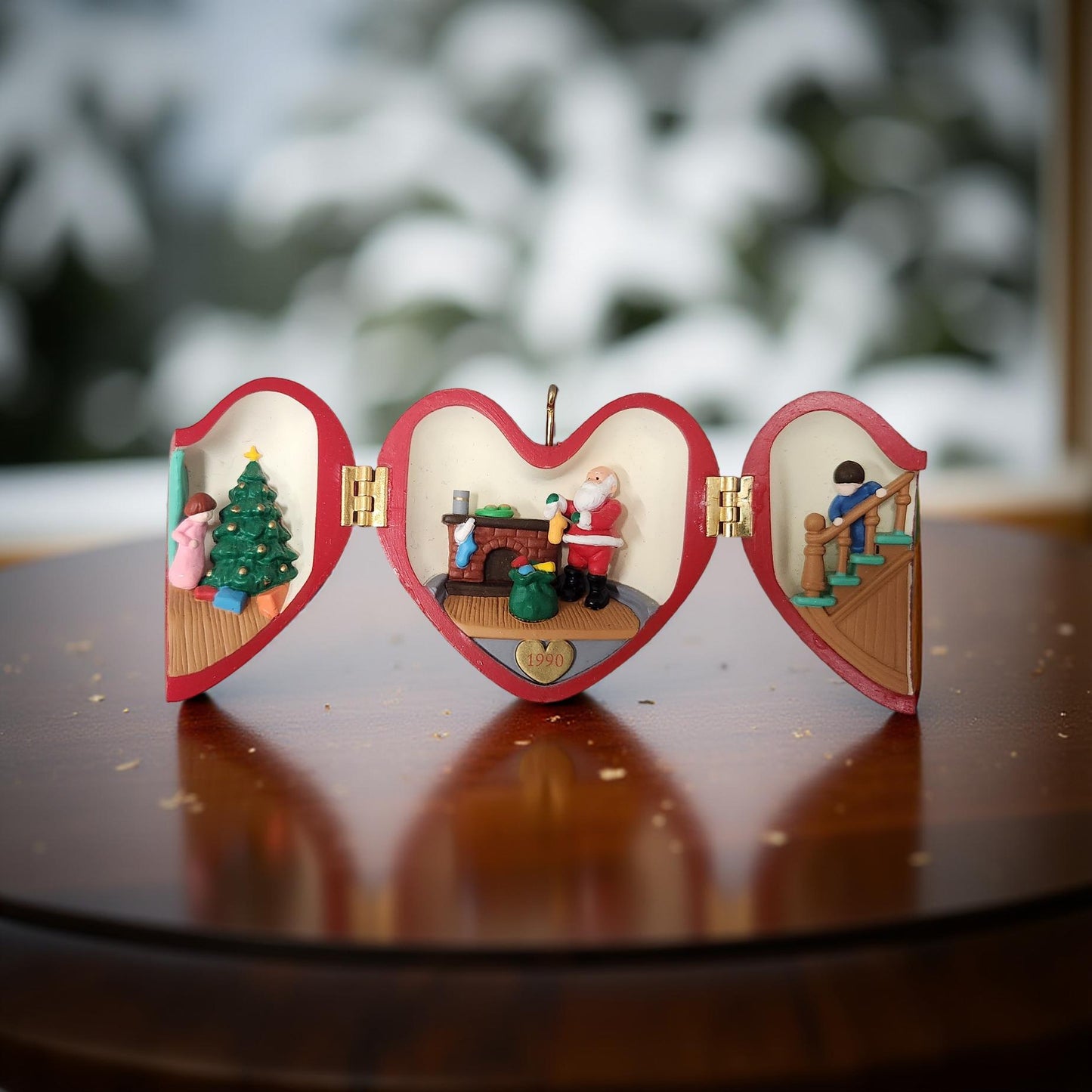 Vintage Heart of Christmas Hallmark Ornaments Collection